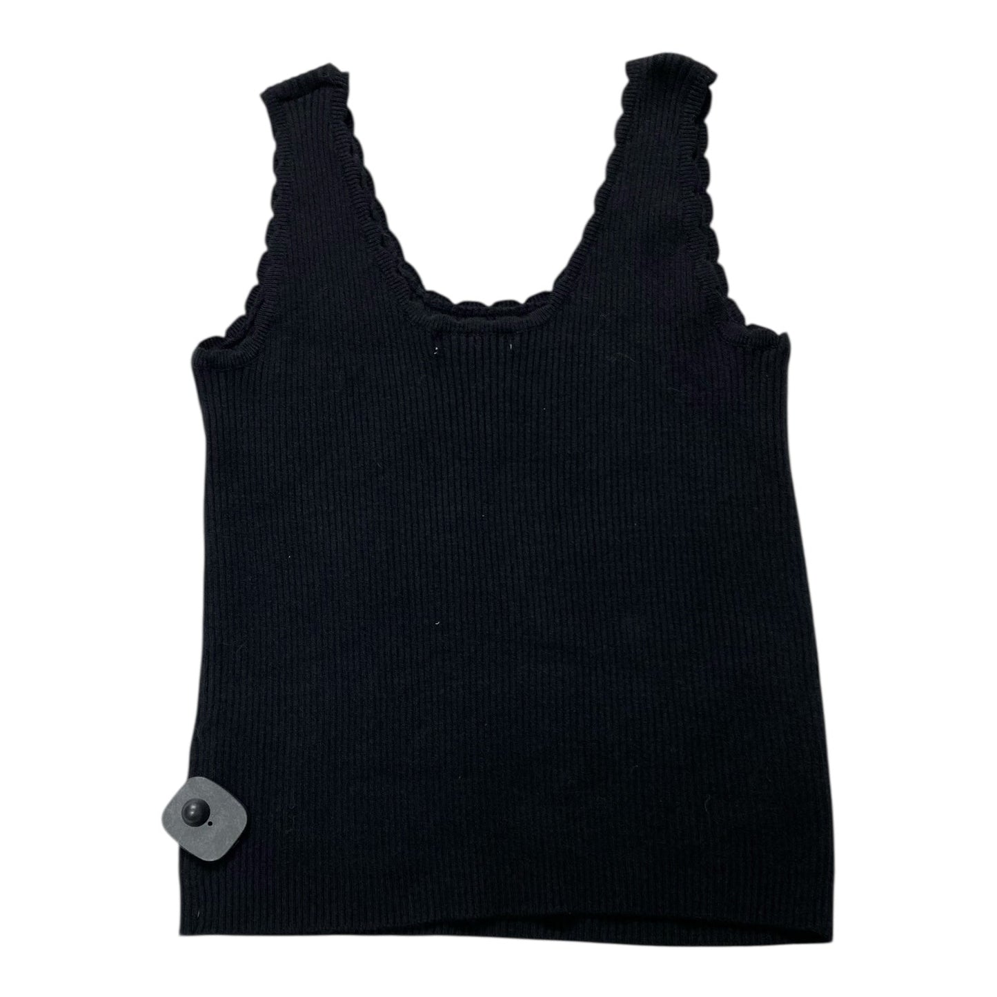 Top Sleeveless By BLAKELY In Black, Size:2X