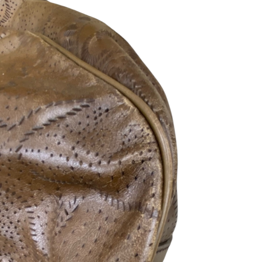 Handbag Luxury Designer By Burberry In Brown, Size:Large