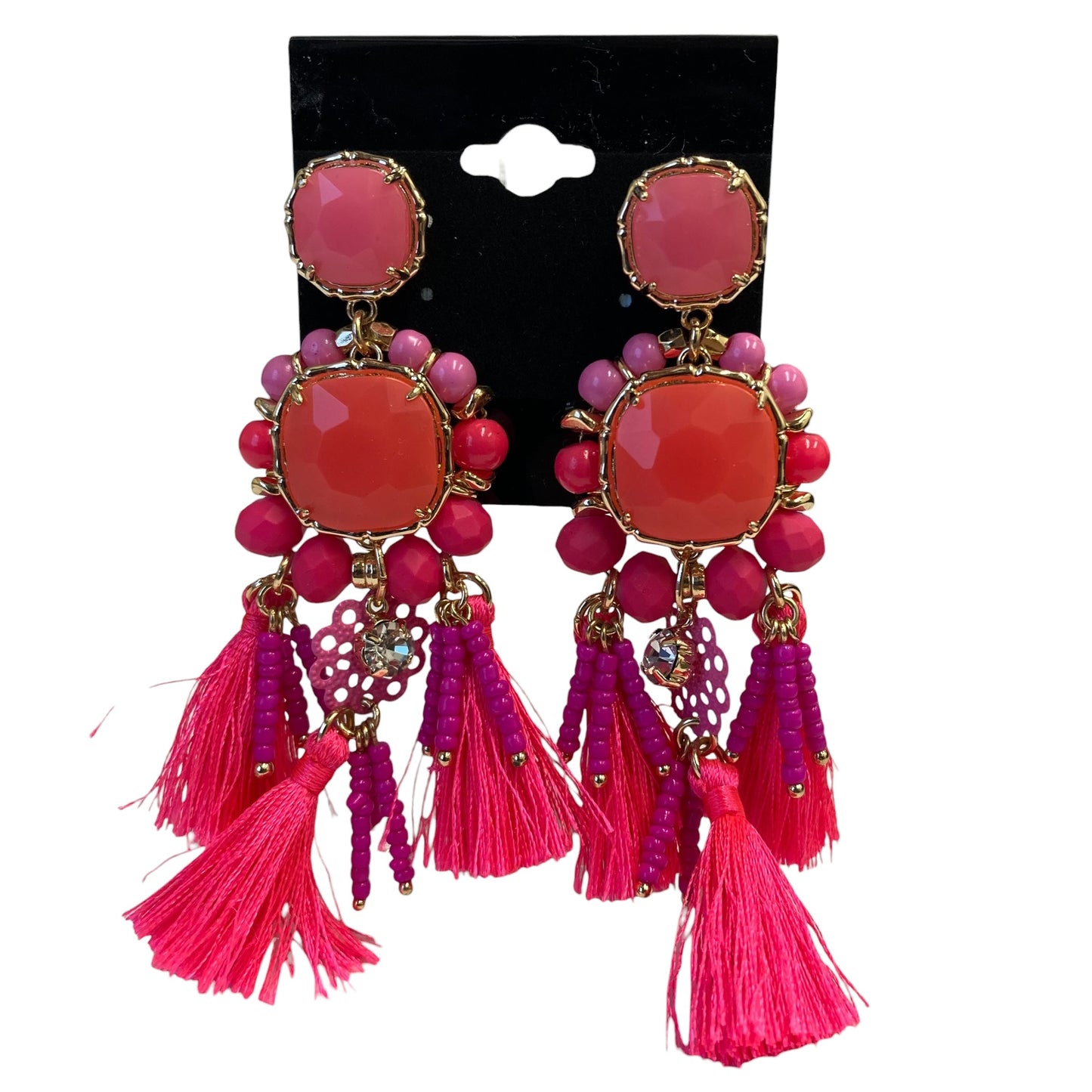 Earrings Designer By Lilly Pulitzer In Pink