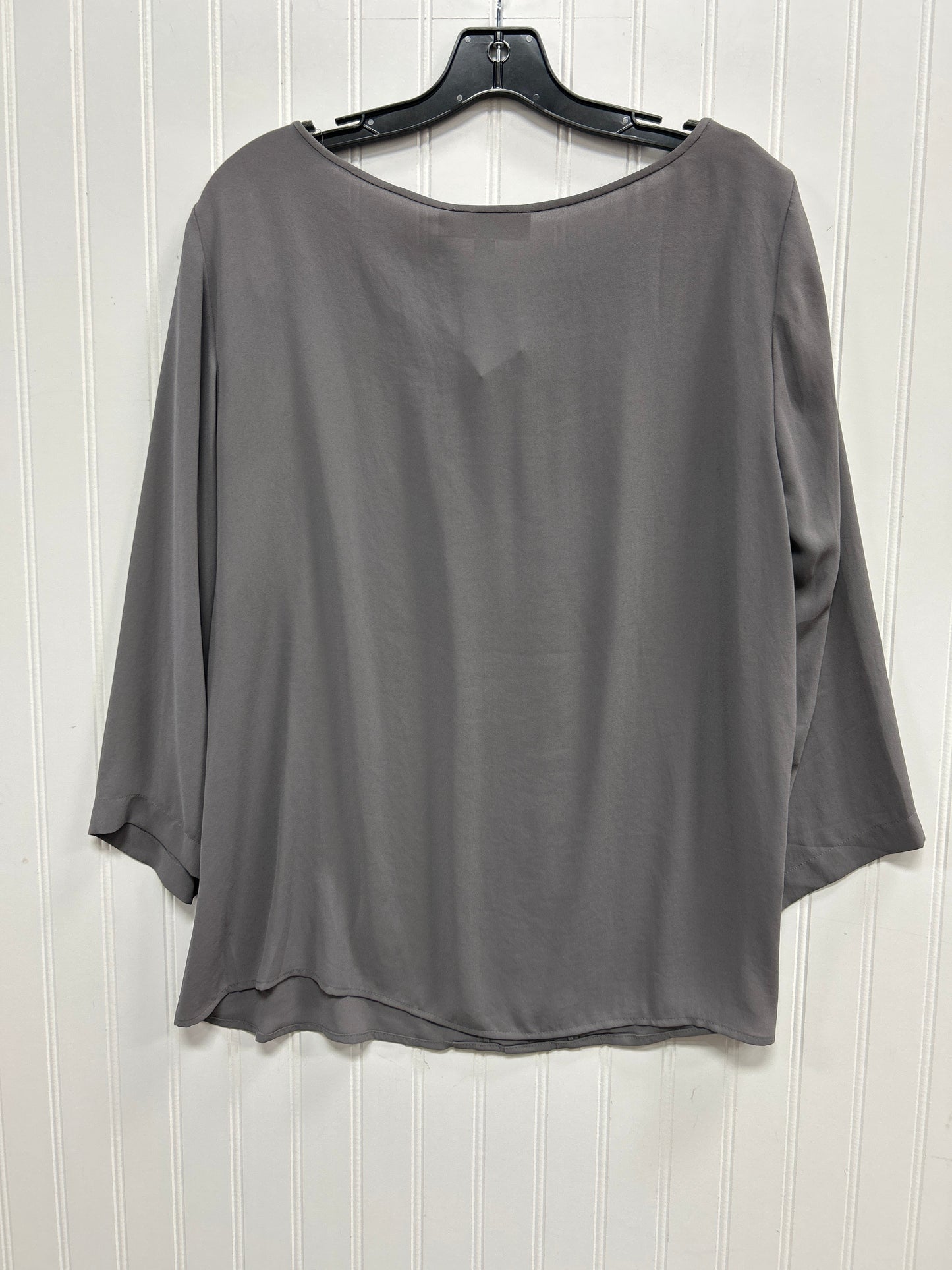 Top Ls By Loft In Grey, Size:L