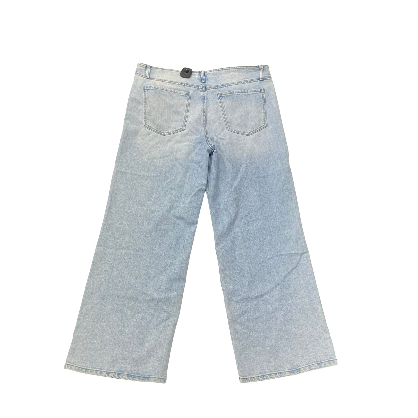 Jeans Wide Leg By No Boundaries In Blue, Size:16
