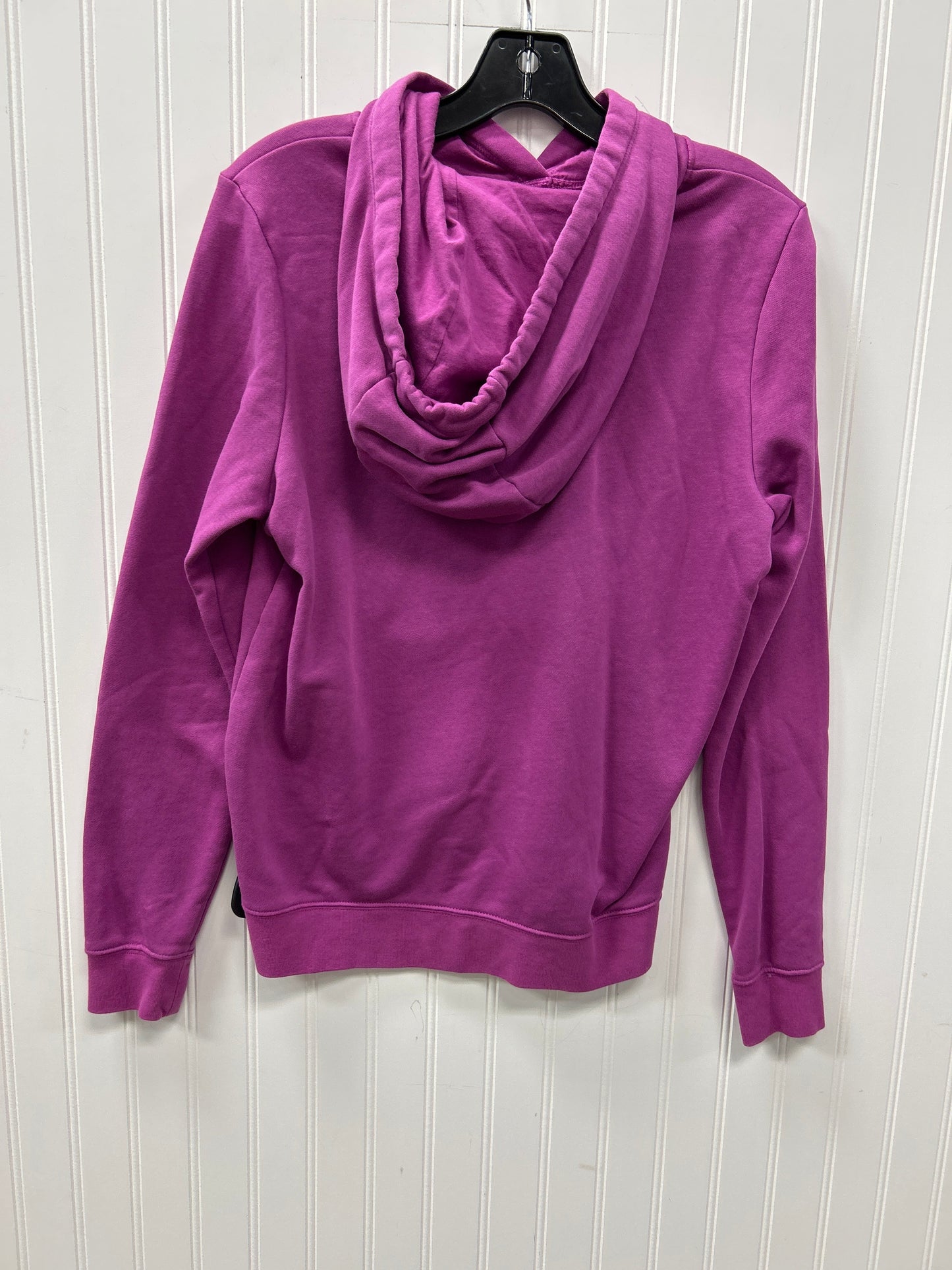Athletic Sweatshirt Hoodie By Nike Apparel In Purple, Size:S
