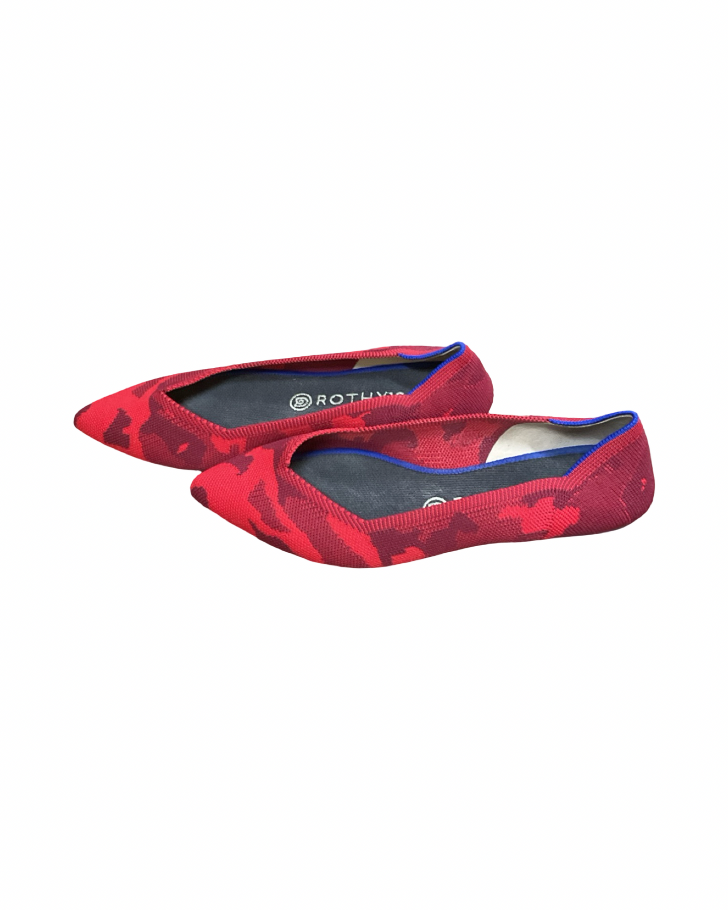 Shoes Flats By Rothys In Camouflage Print, Size:9.5