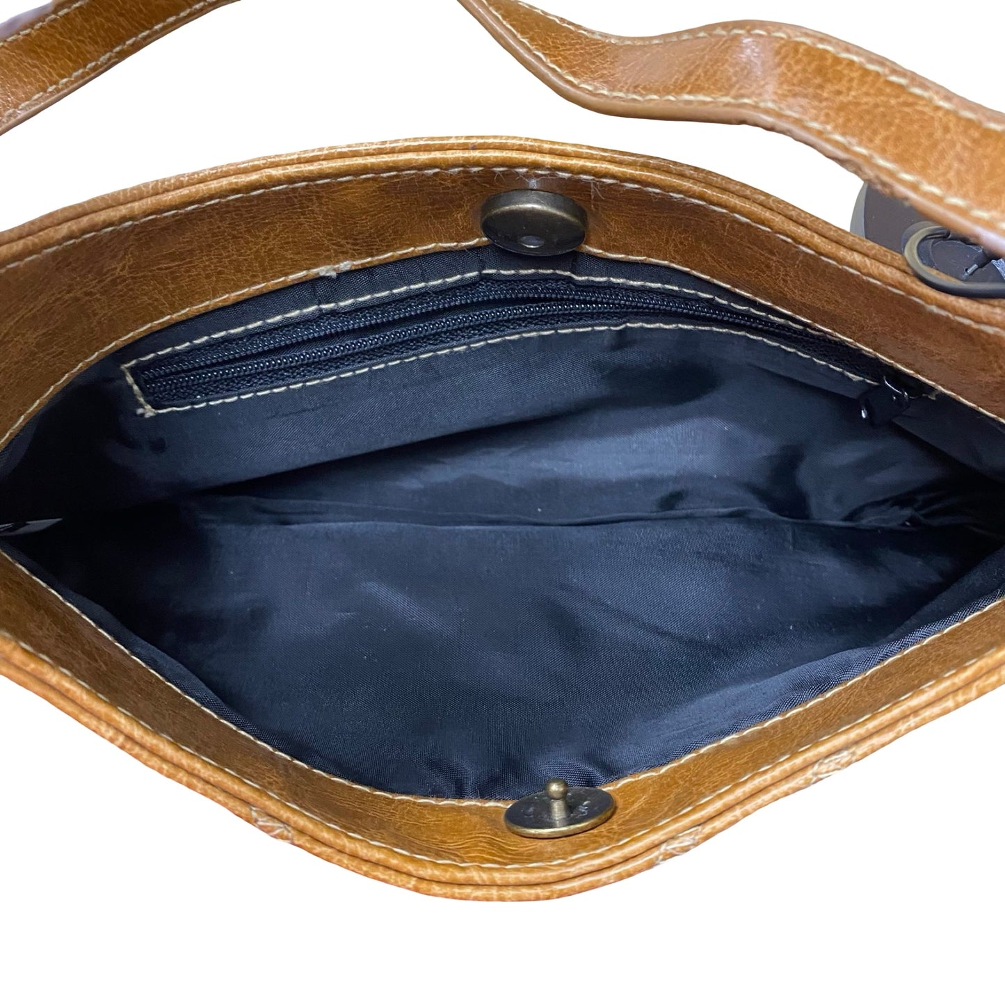 Handbag By Cmc In Brown, Size:Small