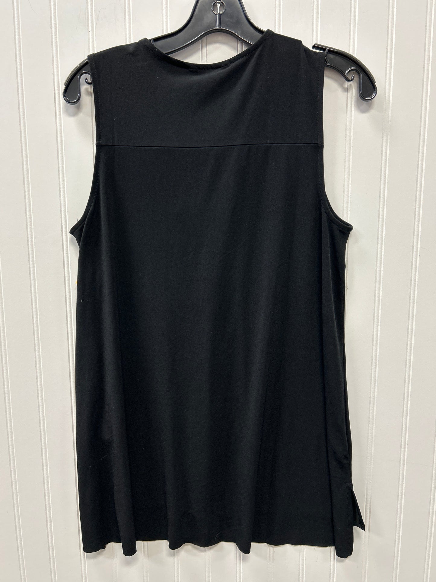 Top Sleeveless By Banana Republic In Black, Size:S NWT
