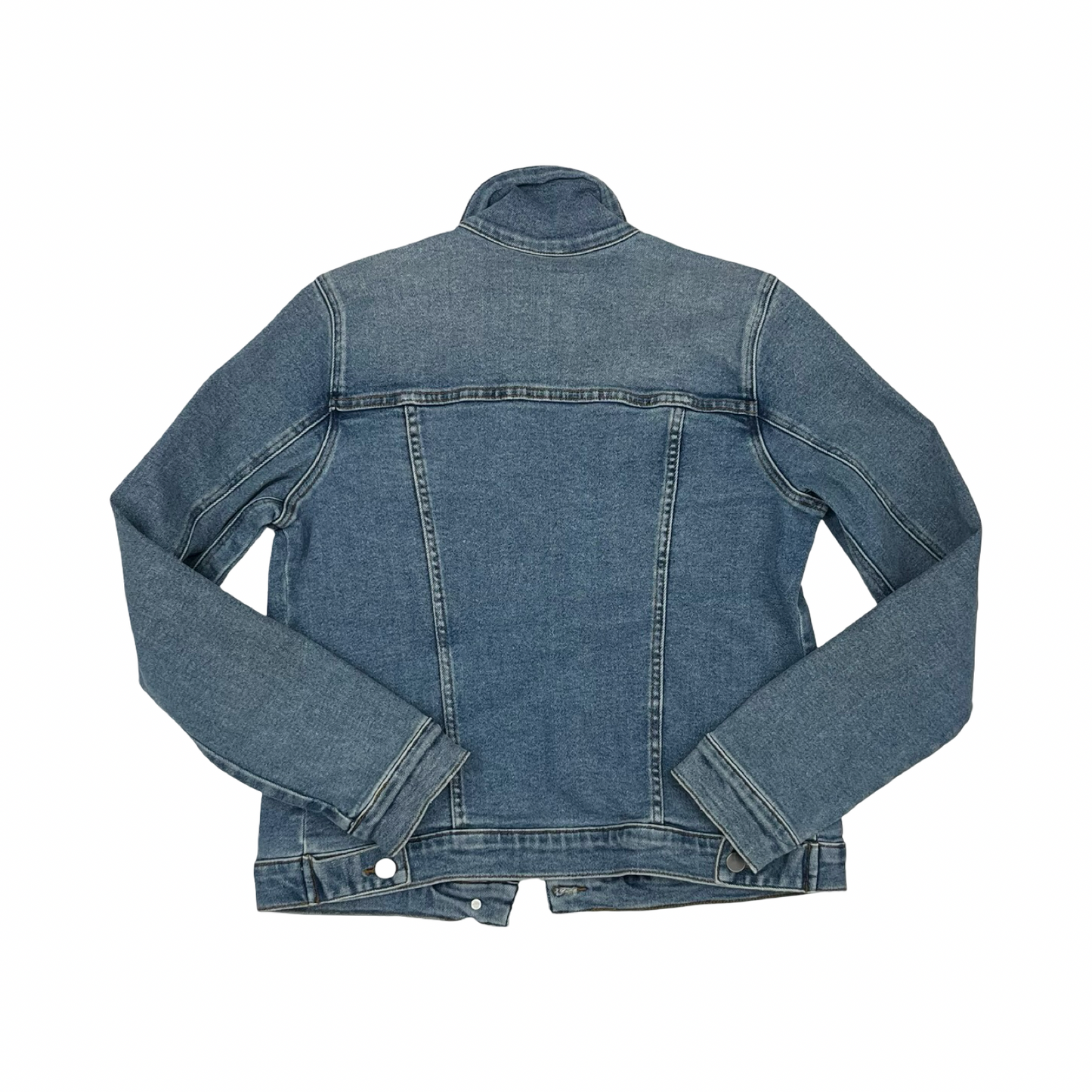 Jacket Denim By Evereve In Blue Denim, Size:Xs