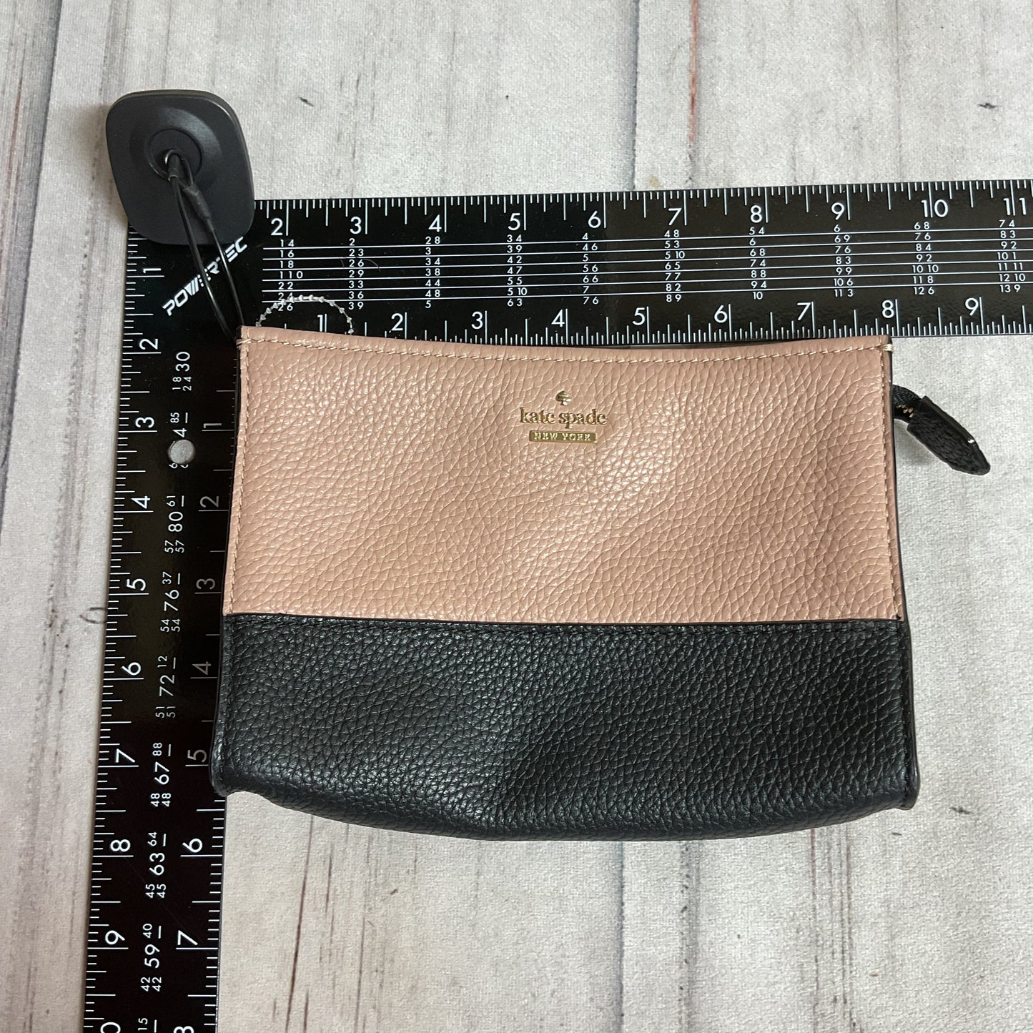 Clutch Designer By Kate Spade In Black & Pink, Size:Medium