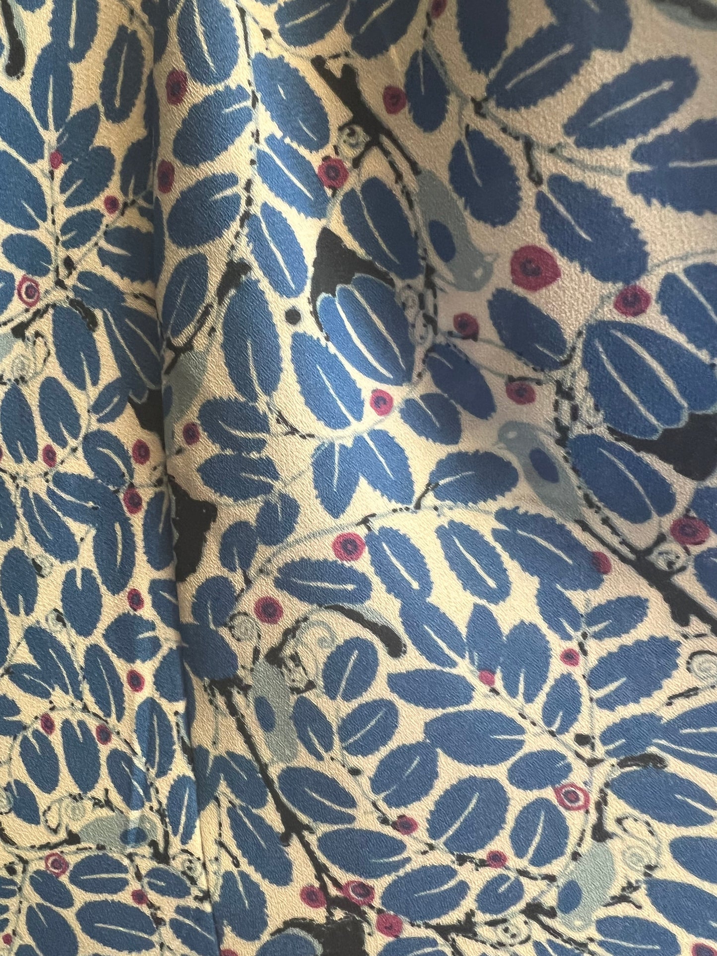 Top Short Sleeve By Max Studio In Blue & White, Size: 3x