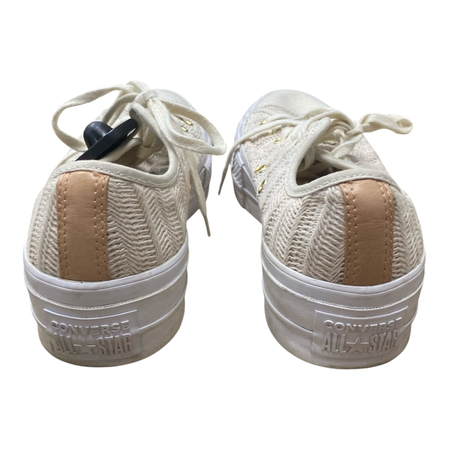 Shoes Sneakers By Converse In Tan, Size:8.5