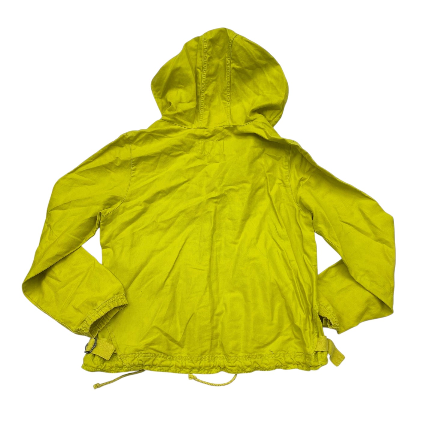 Jacket Denim By Eddie Bauer In Green, Size:M