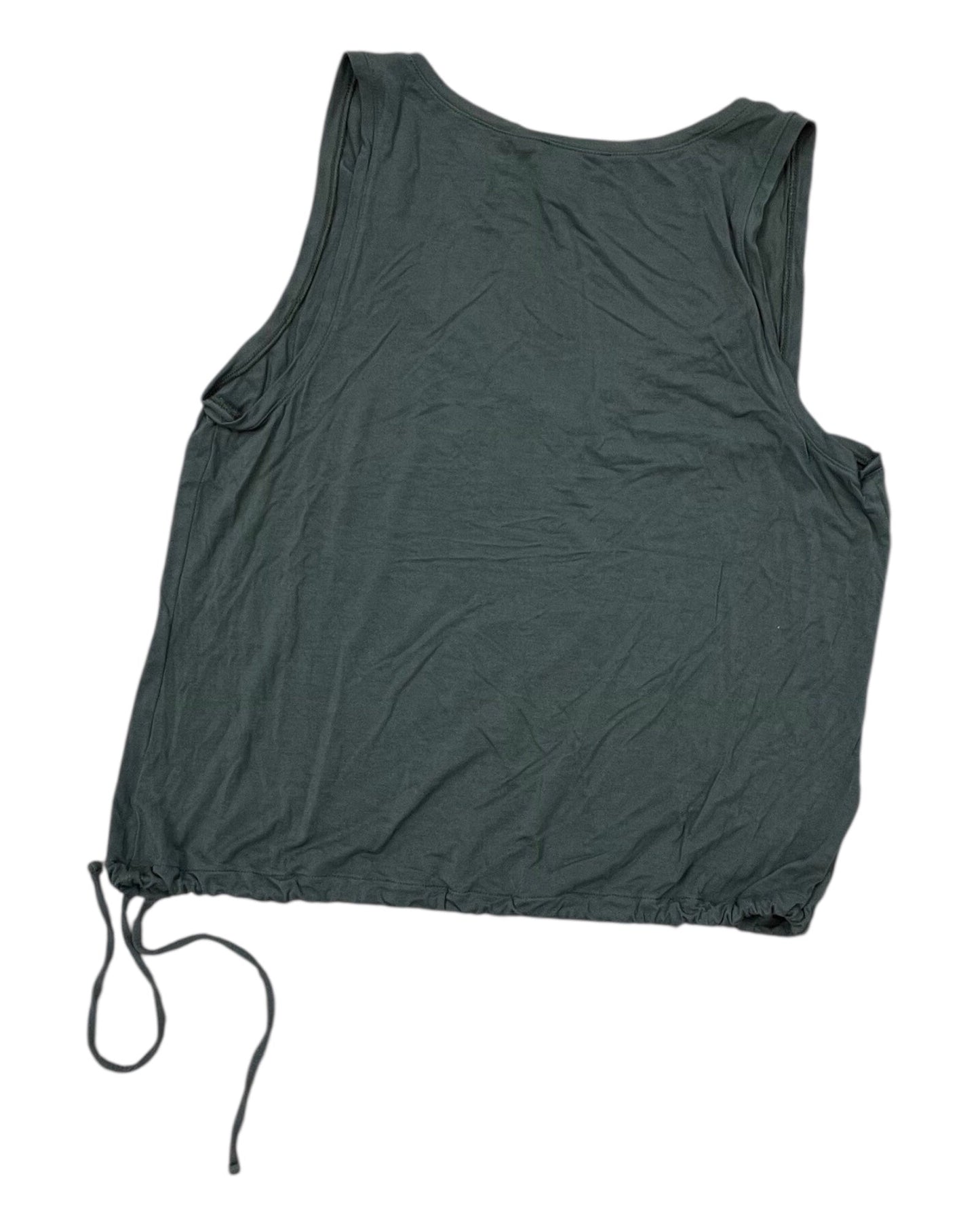 Top Sleeveless By Express In Green, Size:L