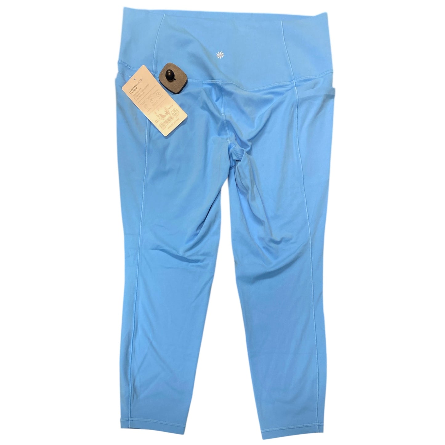 Athletic Leggings Capris By Athleta In Blue, Size:L