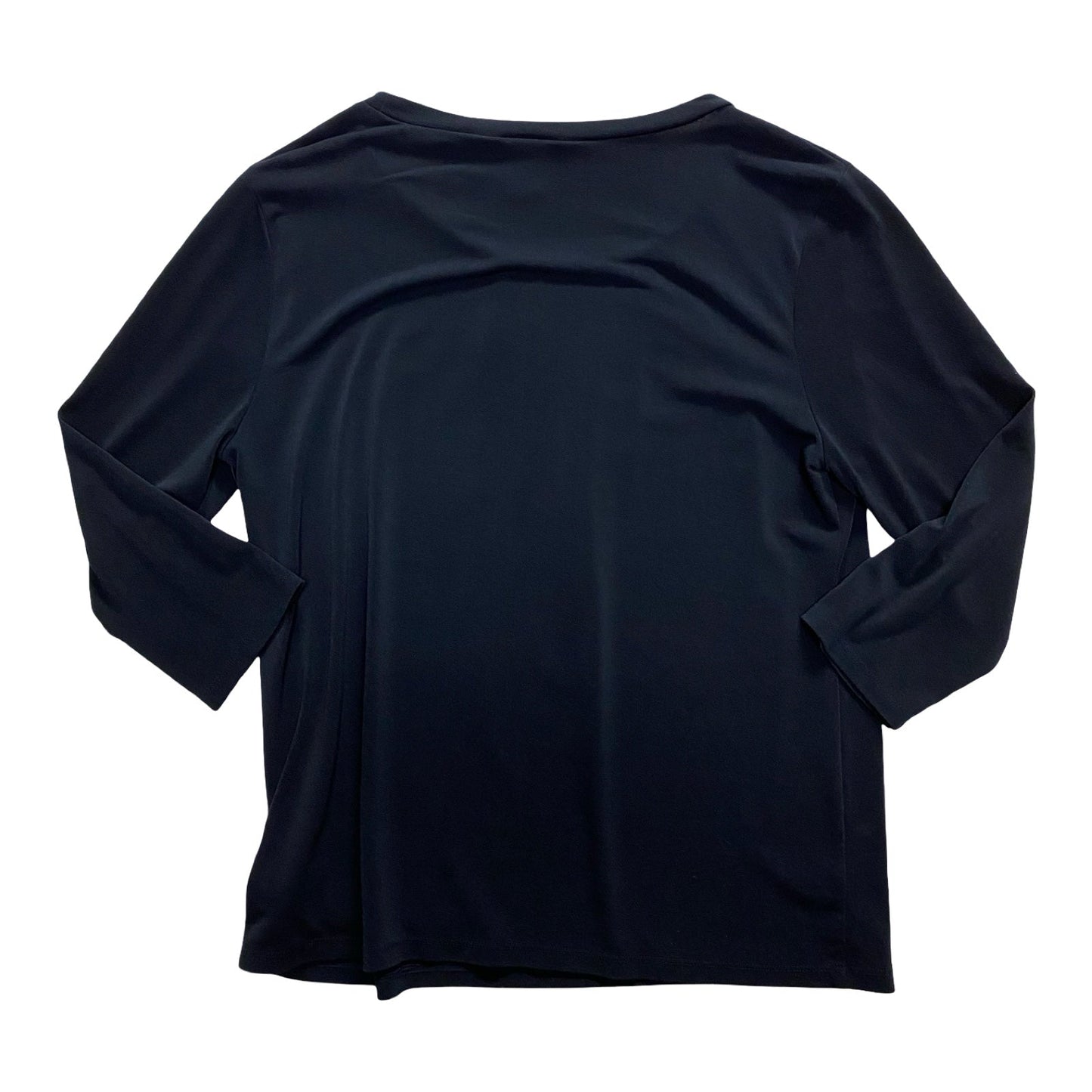 Top Ls By Ann Taylor In Navy, Size:L