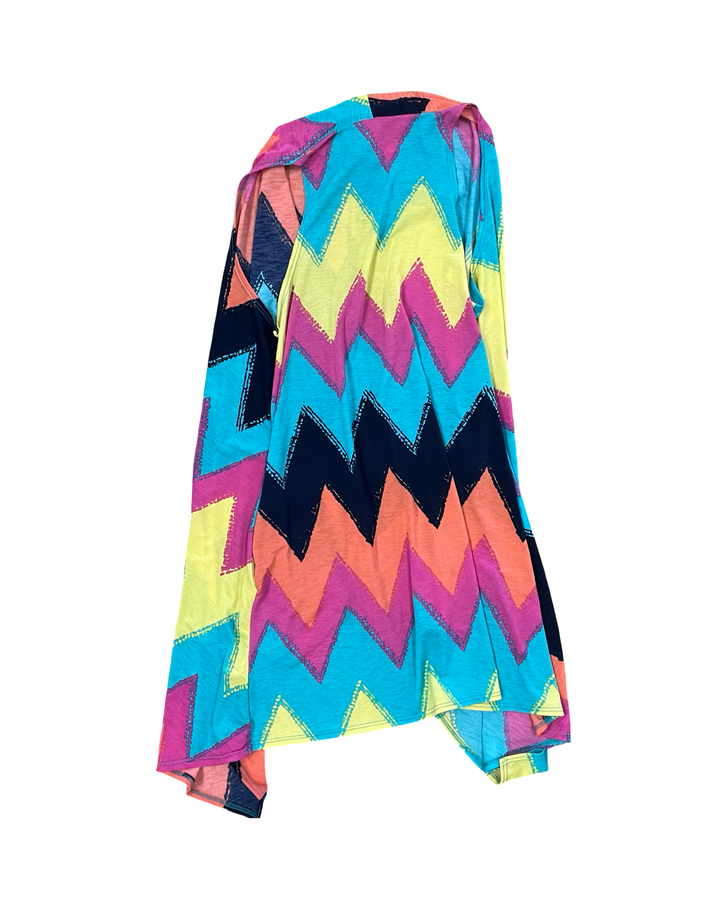 Cardigan By Clothes Mentor In Multi, Size:L