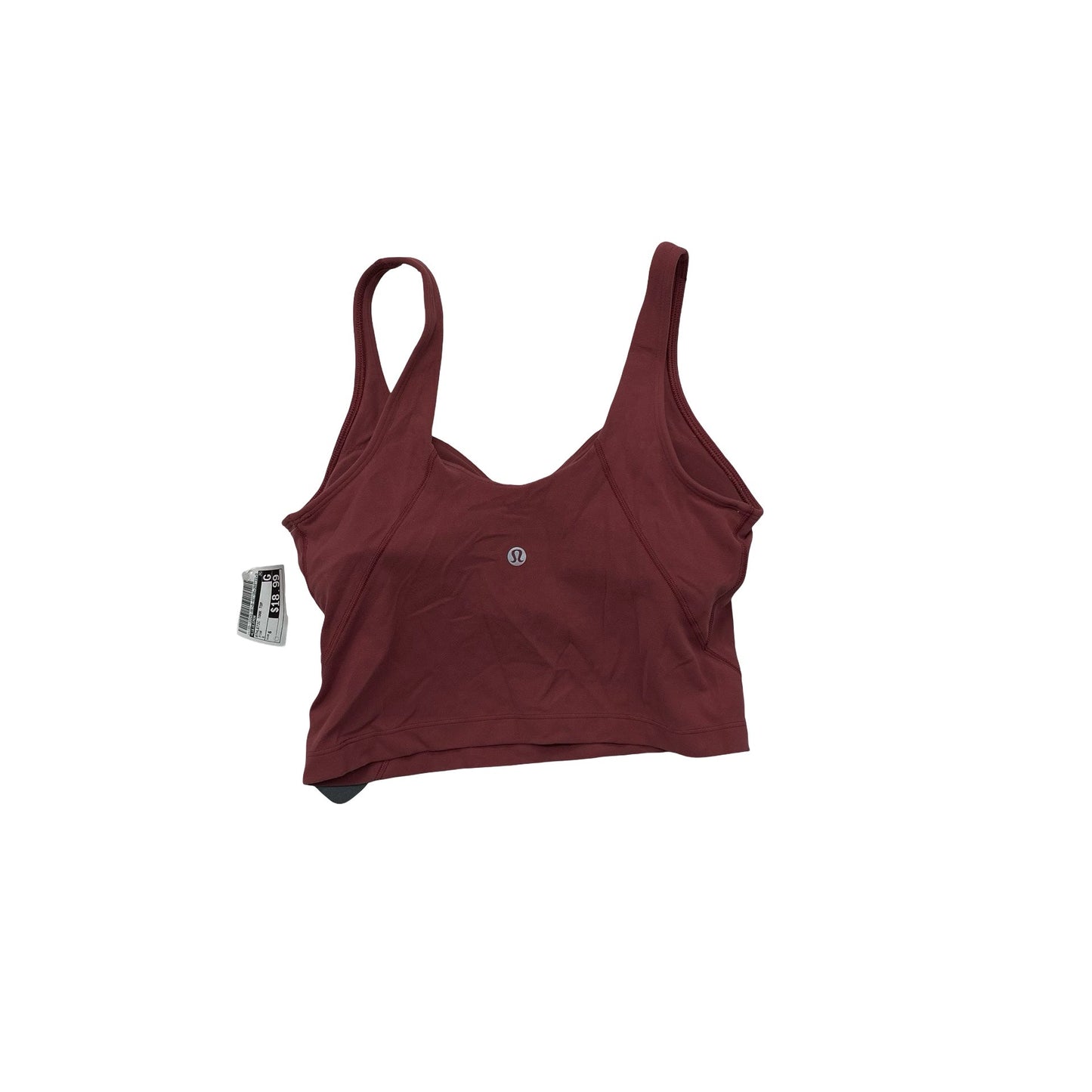 Athletic Tank Top By Lululemon In Pink, Size:6