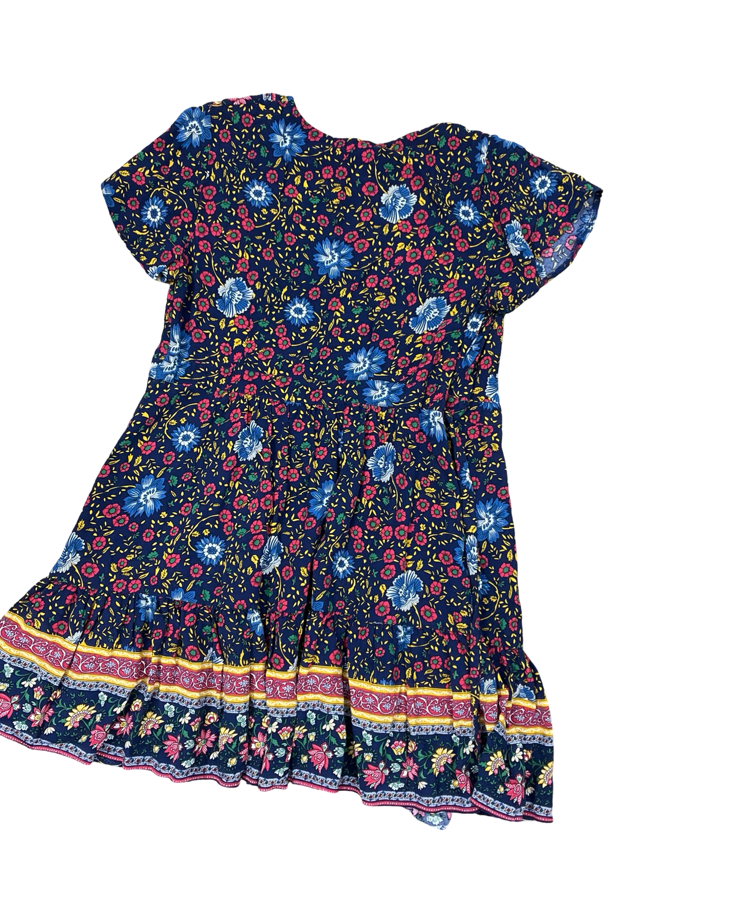 Dress Casual Midi By Zesica In Blue, Size:L