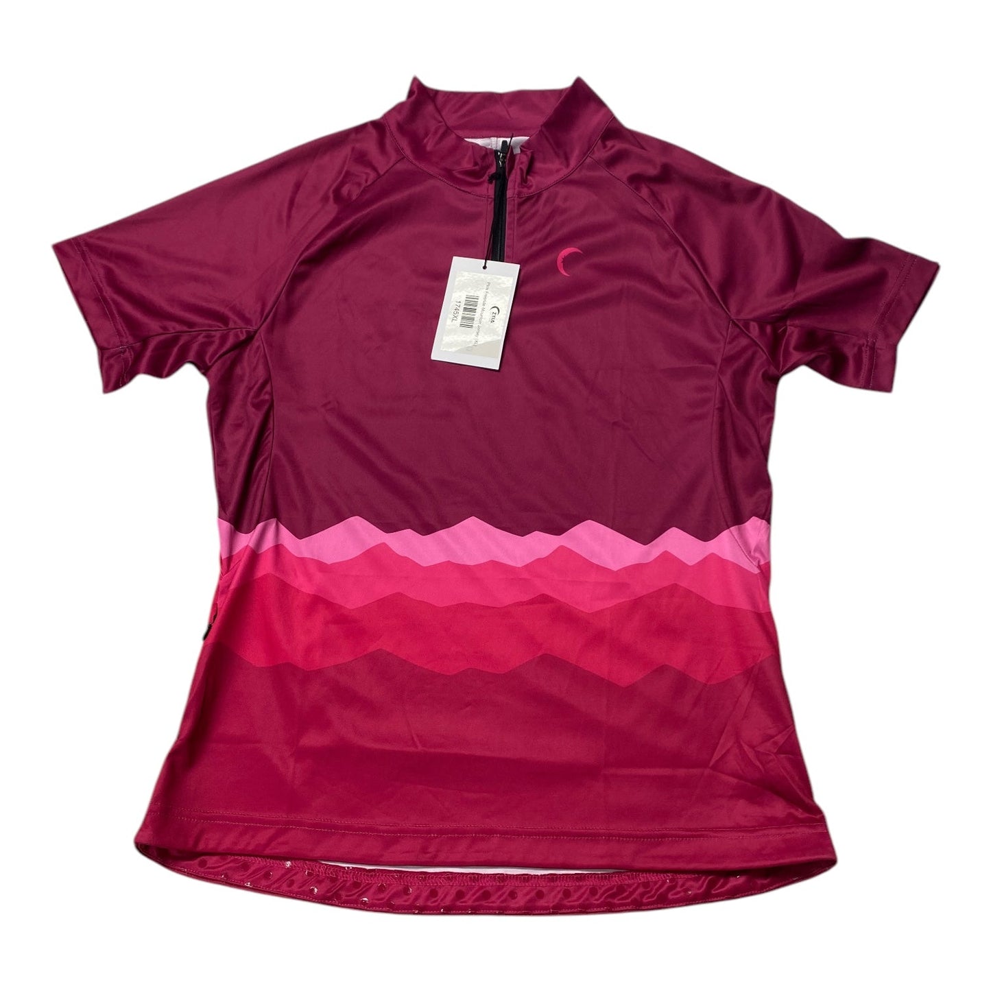 Athletic Top Ss By Zyia In Pink, Size:Xl