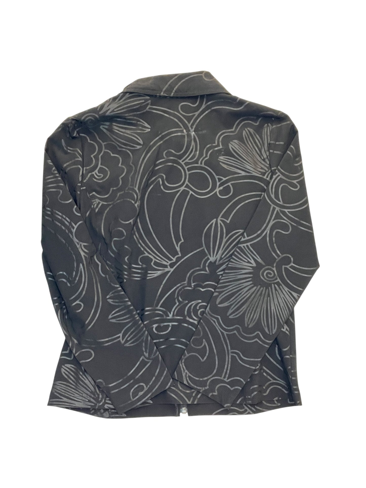 Athletic Jacket By Zenergy By Chicos In Black, Size:S