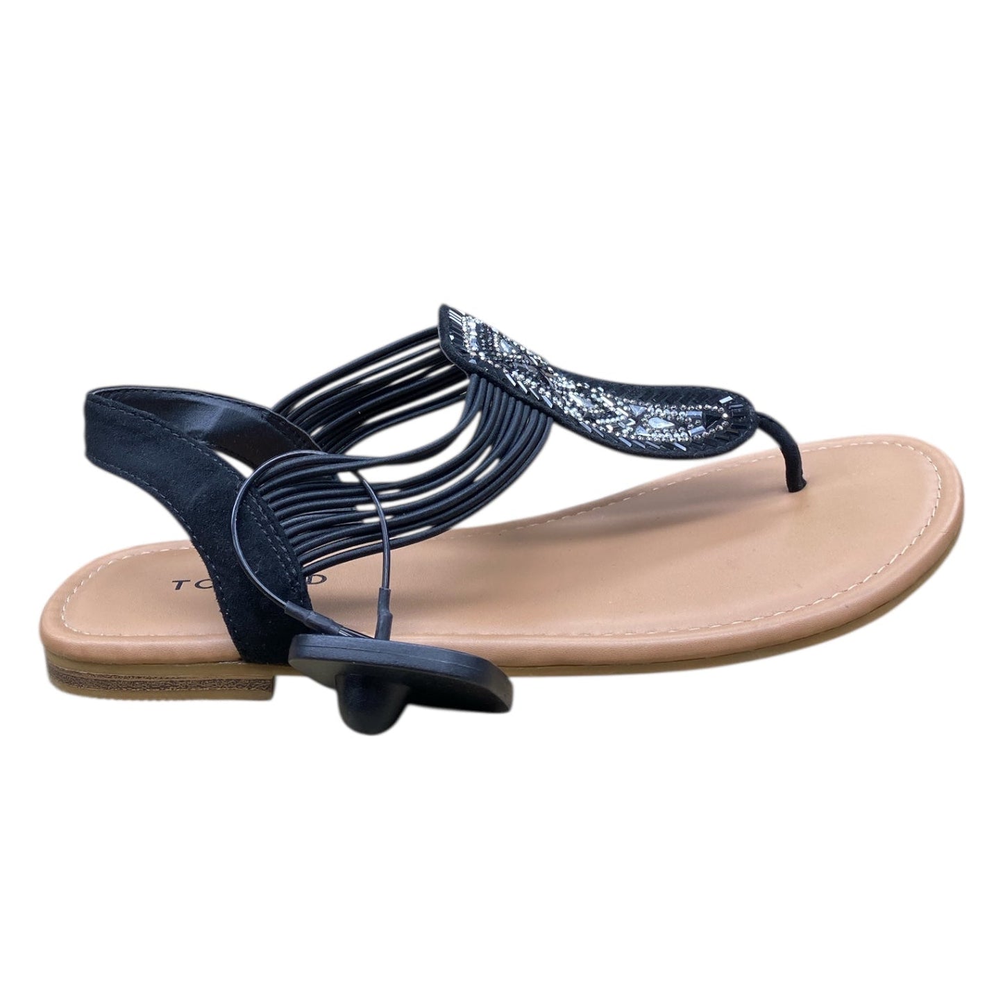 Sandals Flats By Torrid In Black, Size:8