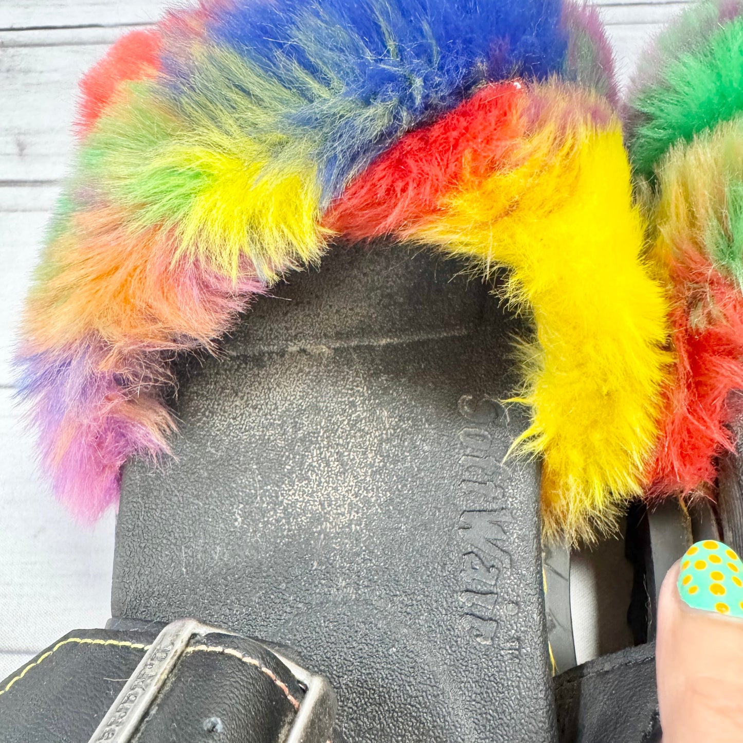 Sandals Flats By Dr Martens In Black, Size: 9