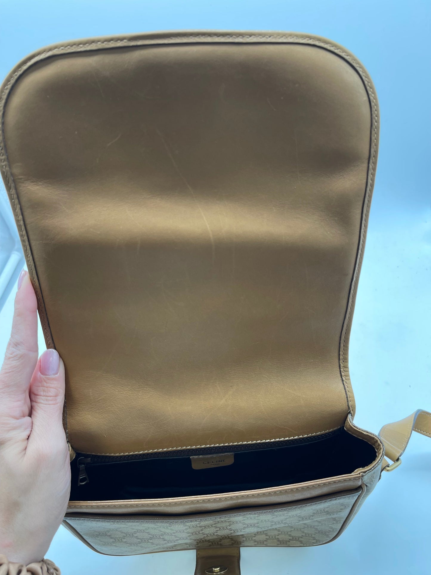 Crossbody Luxury Designer By Celine, Size: Small