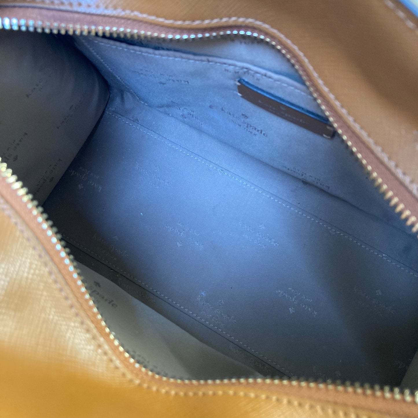 Handbag Designer By Kate Spade In Brown, Size:Medium