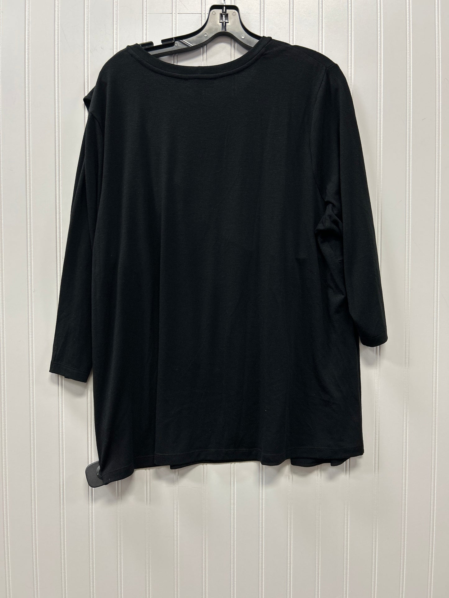 Top Ss By Lane Bryant In Black, Size:1X NWT