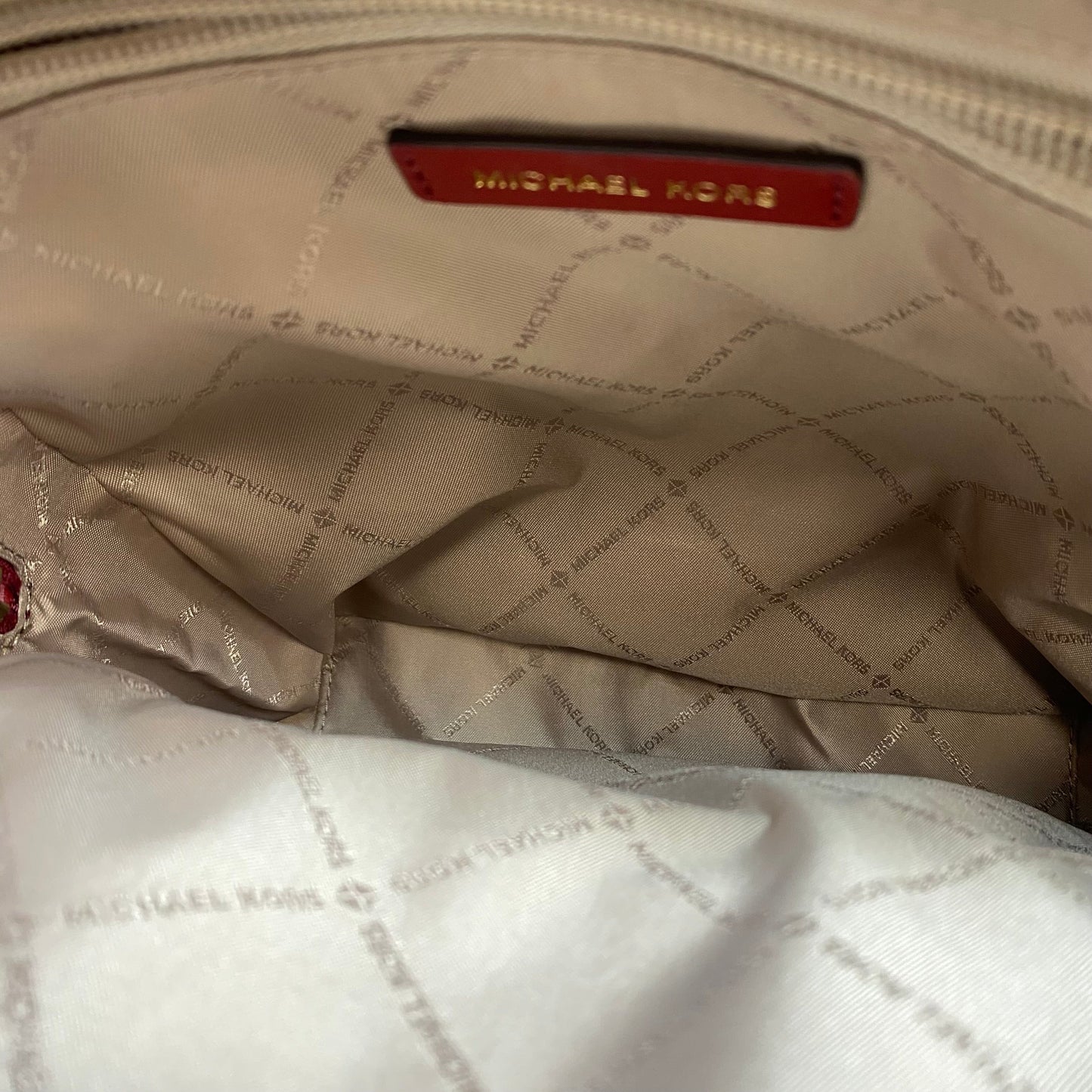 Backpack Designer By Michael Kors, Size: Medium