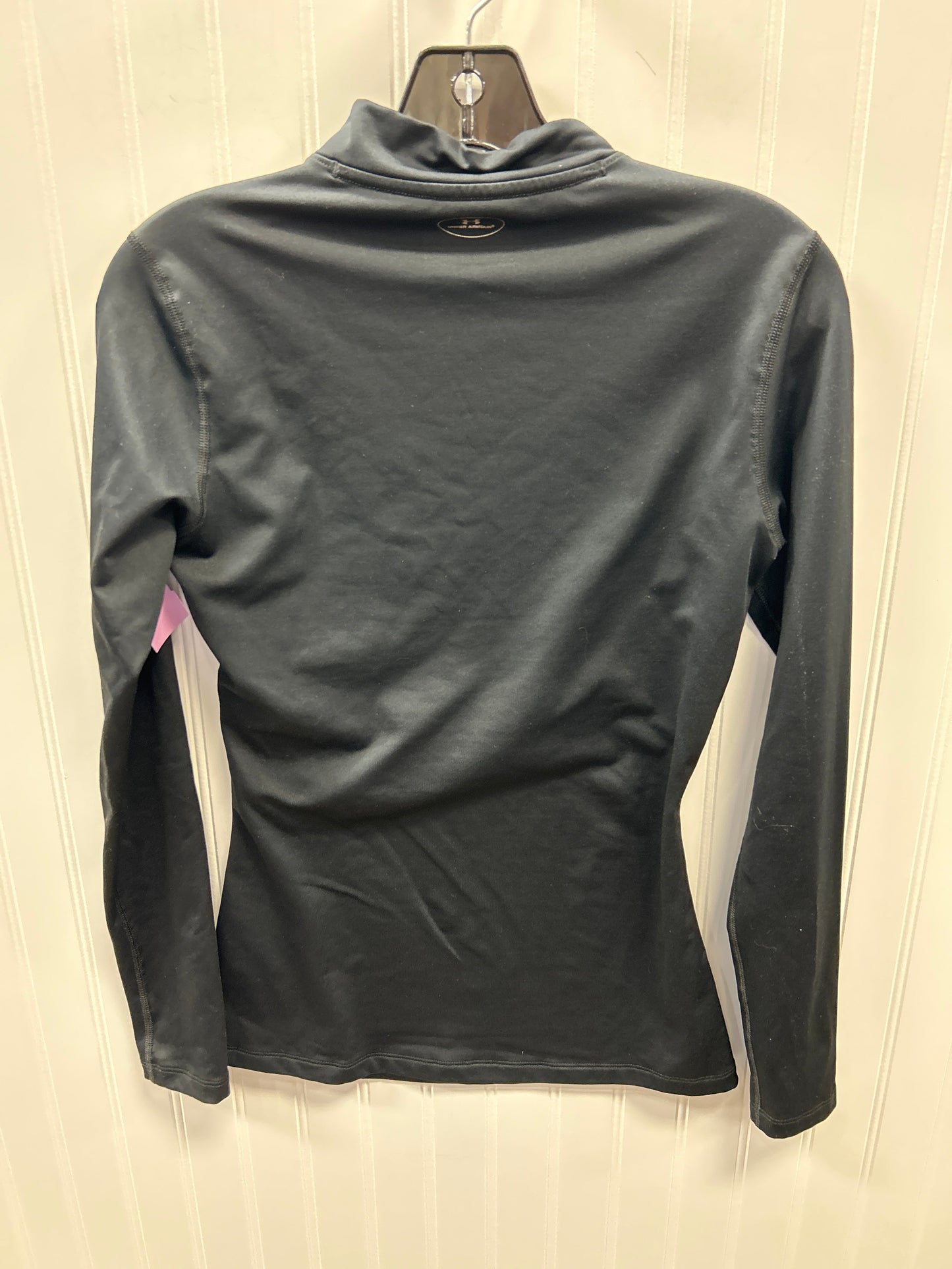 Athletic Top Ls Crewneck By Under Armour In Black, Size:S