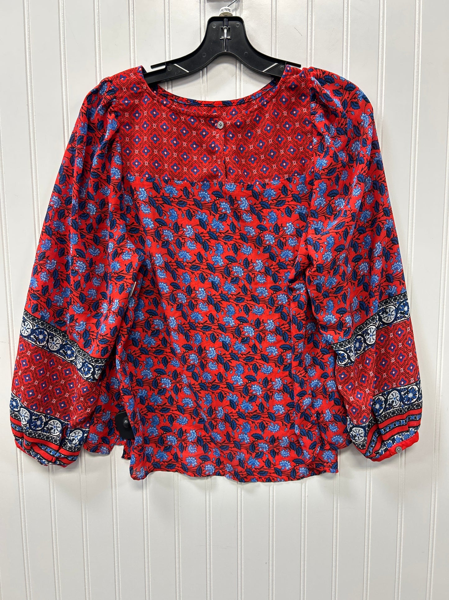 Top Ls By Loft In Red, Size:Sp
