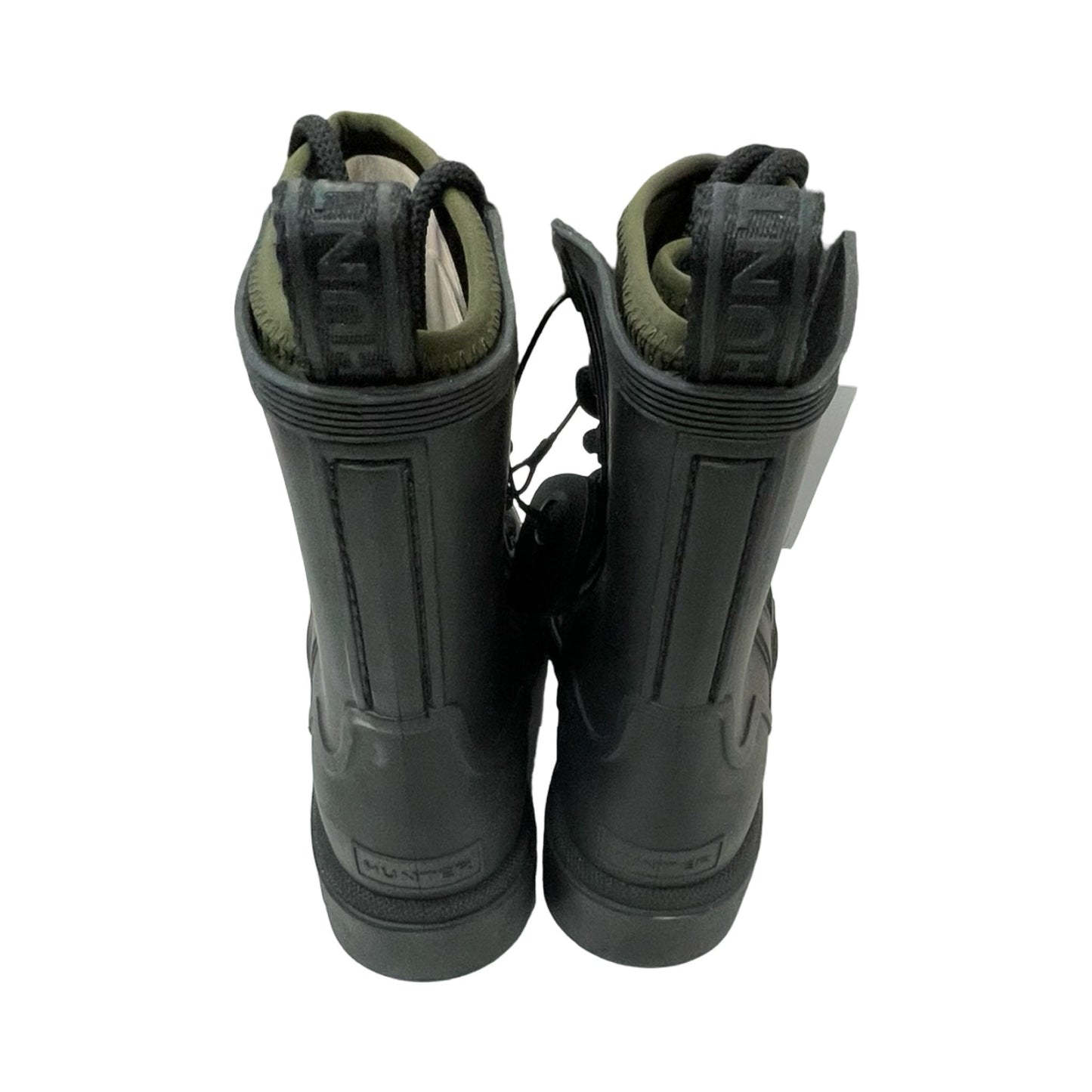 Boots Hiking By Hunter In Black, Size:7