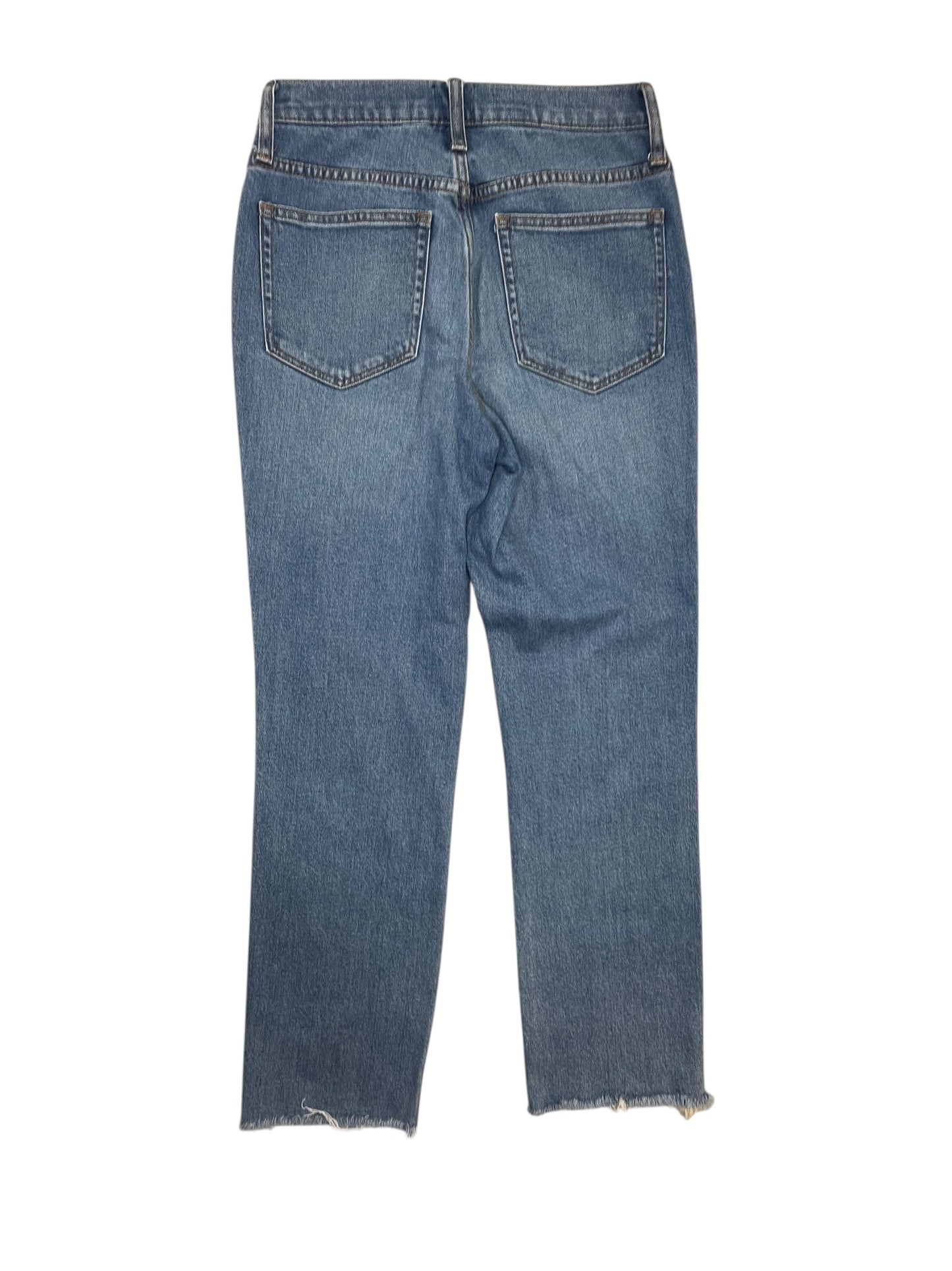 Jeans Straight By J. Crew In Blue Denim, Size:2