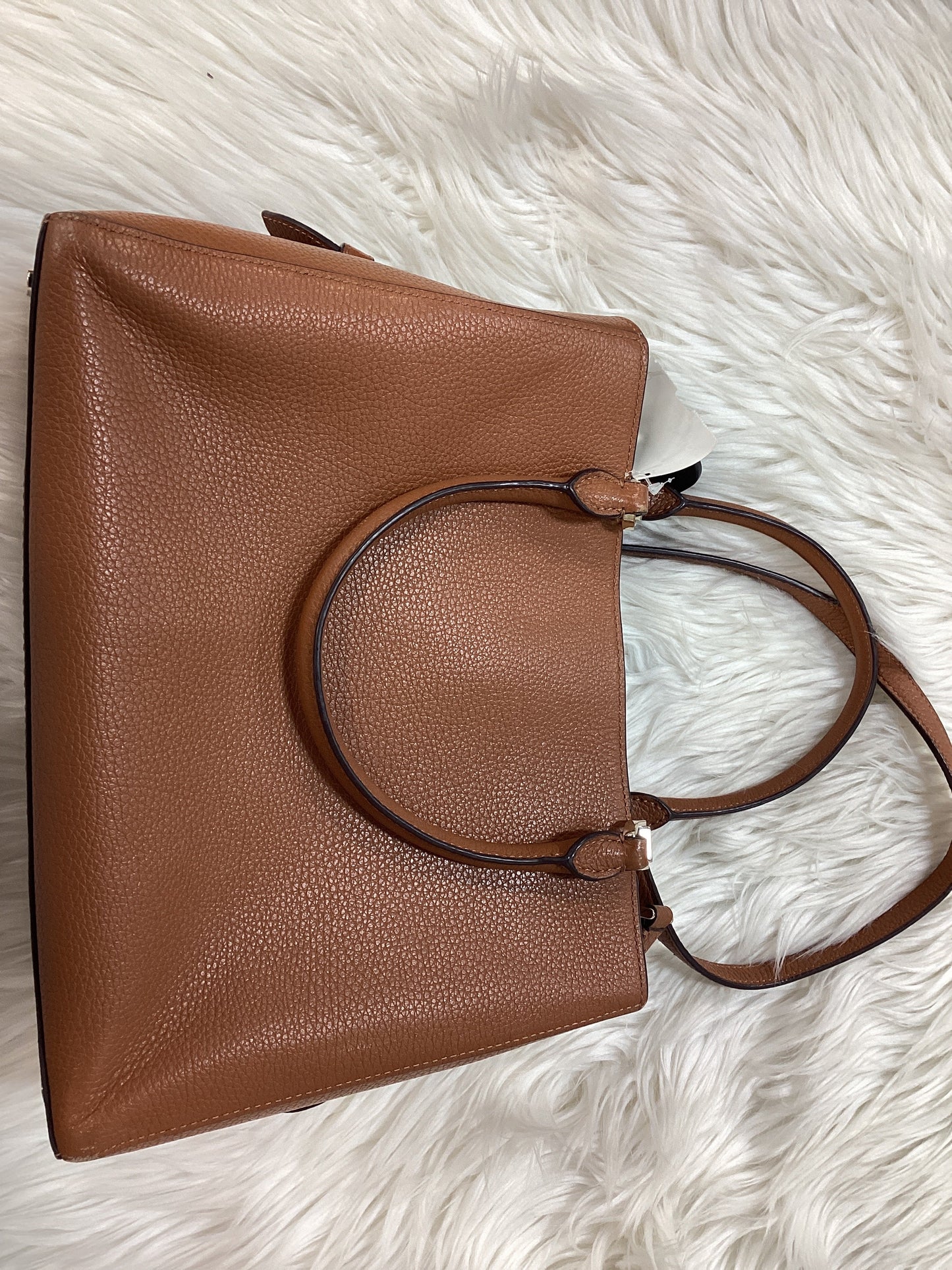Handbag Designer By Kate Spade In Brown, Size:Medium