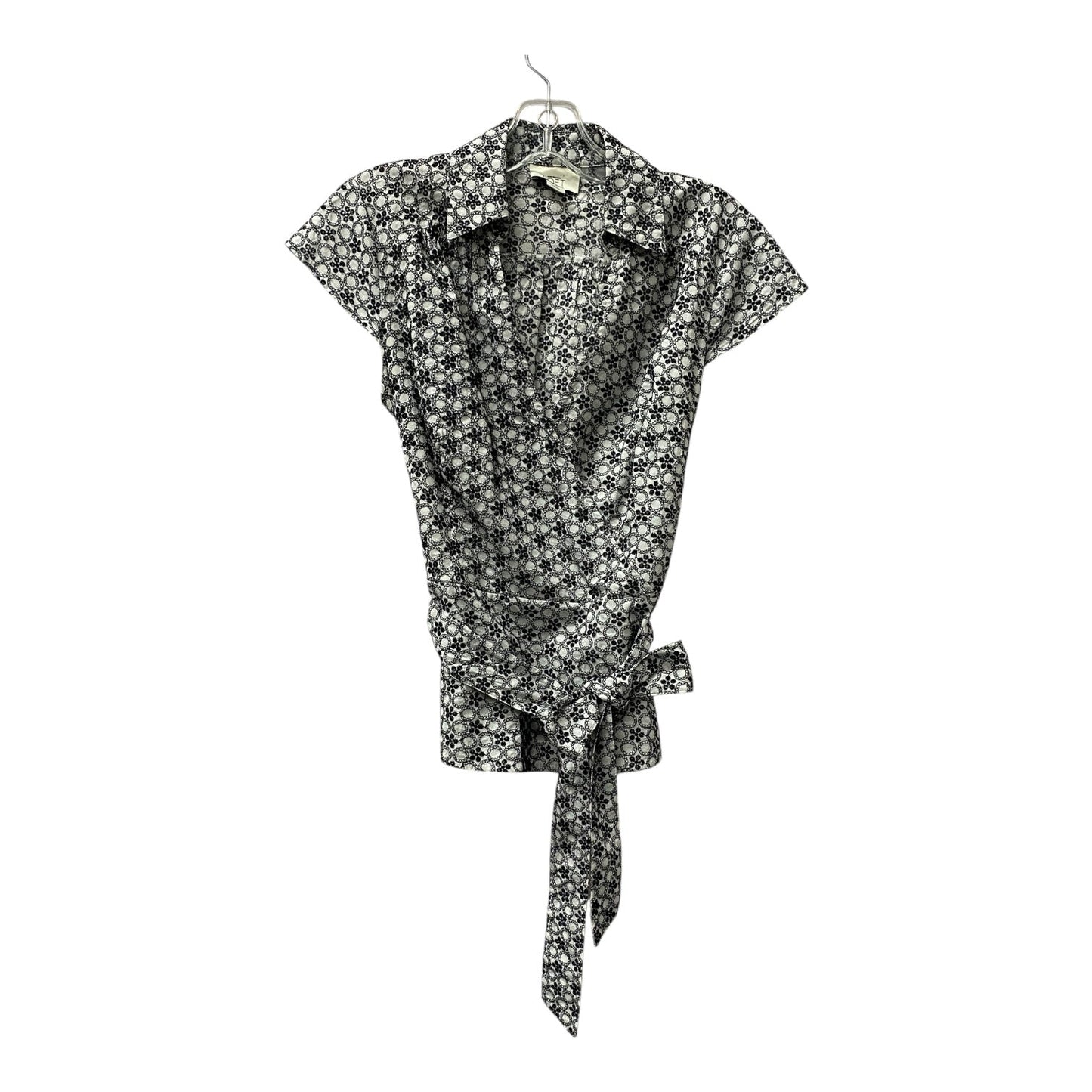 Top Ss By Loft In Black & White, Size:Xs
