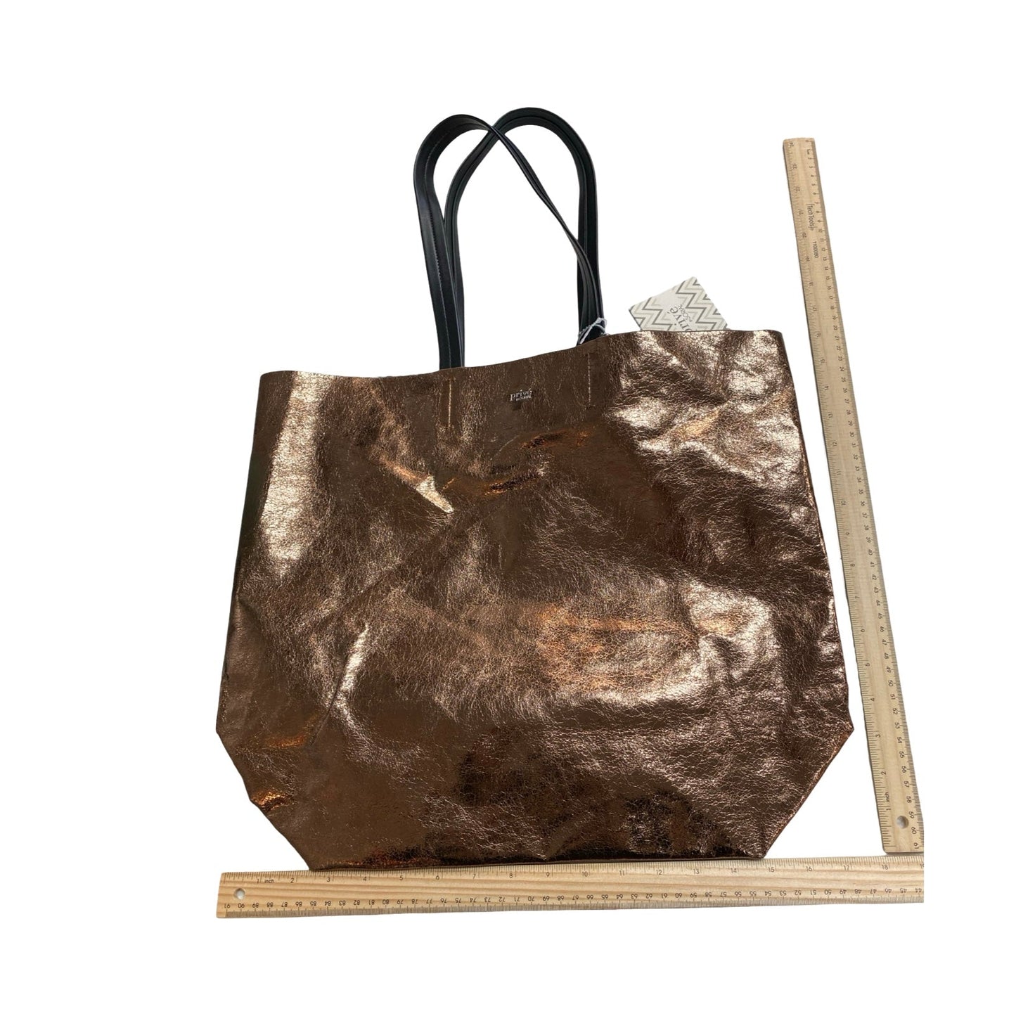 Handbag By Sorial In Bronze, Size:Large