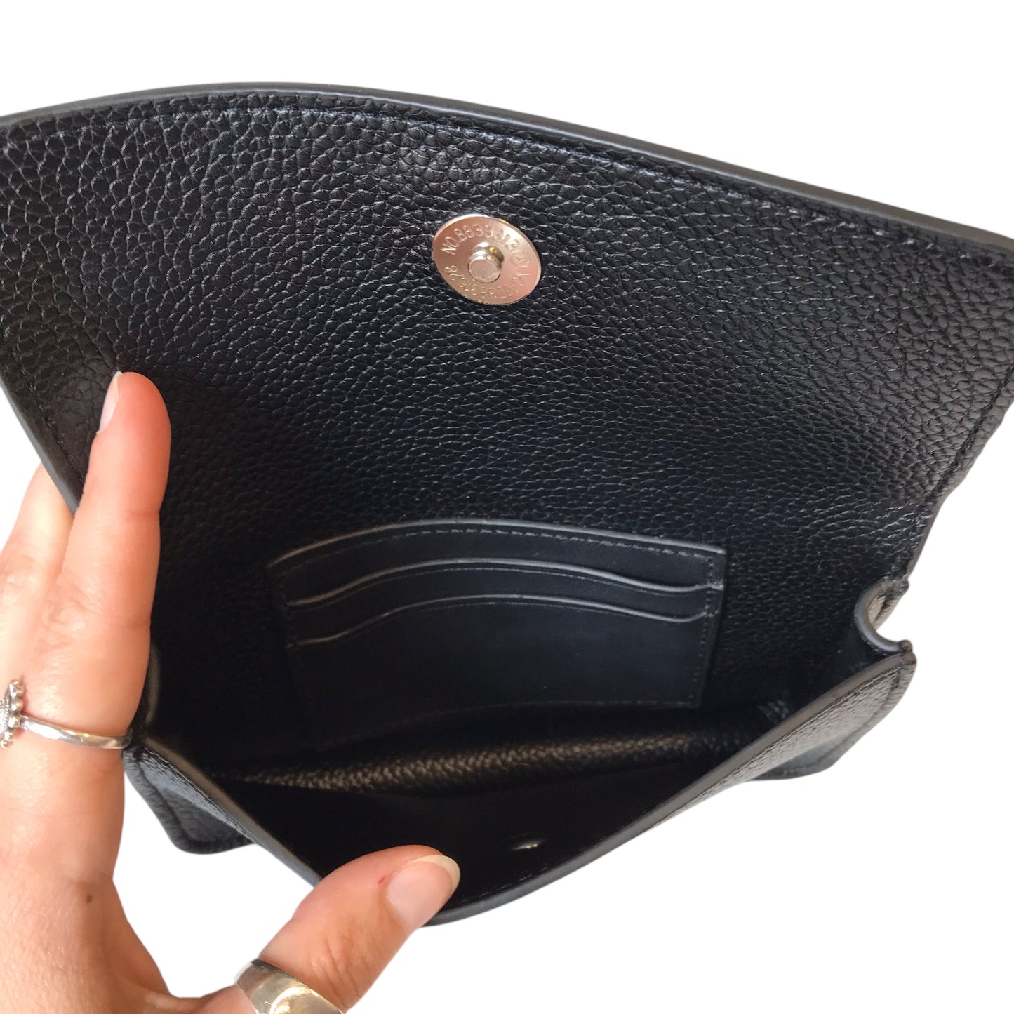 Wristlet By Dkny In Black, Size:Medium