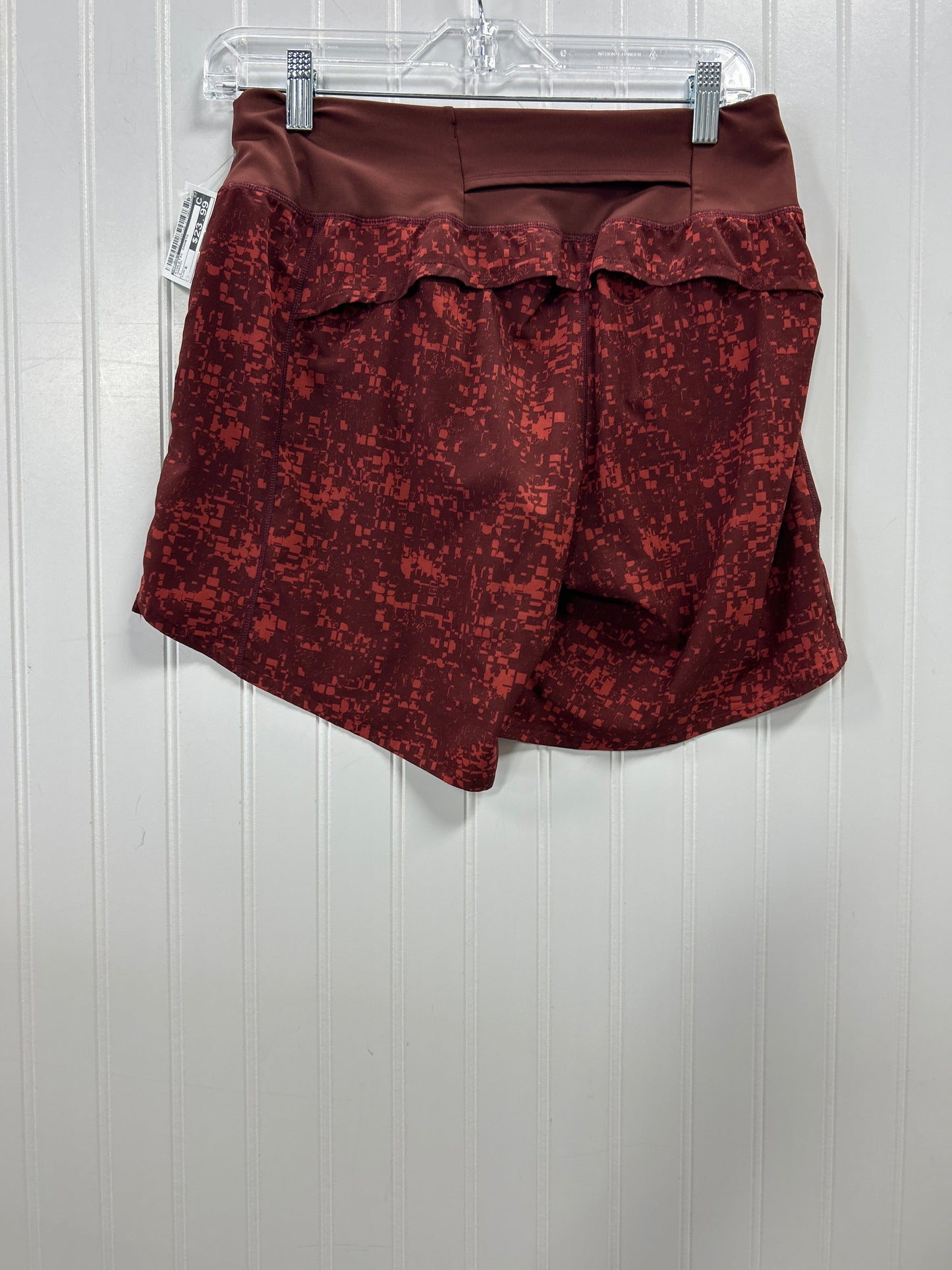 Athletic Shorts By Brooks In Maroon, Size:S