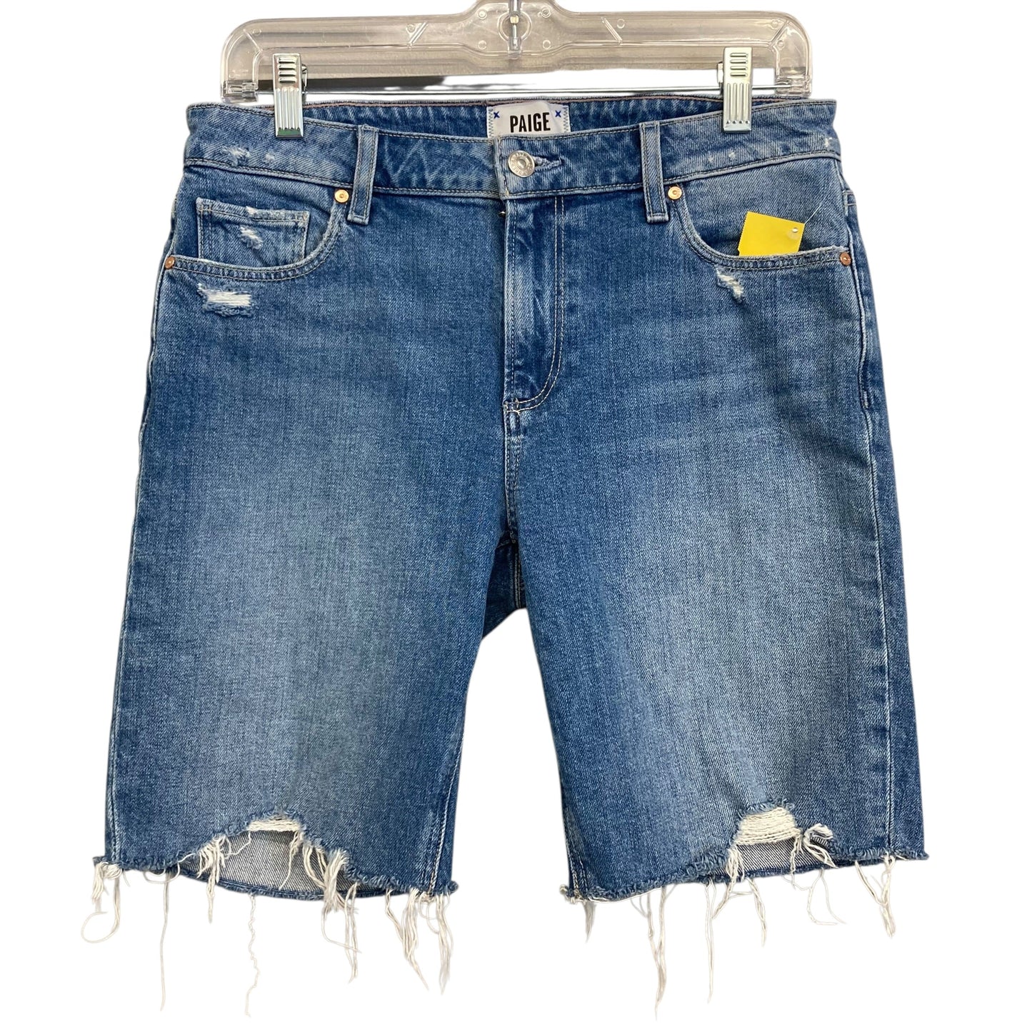Shorts By Paige In Blue Denim, Size:6