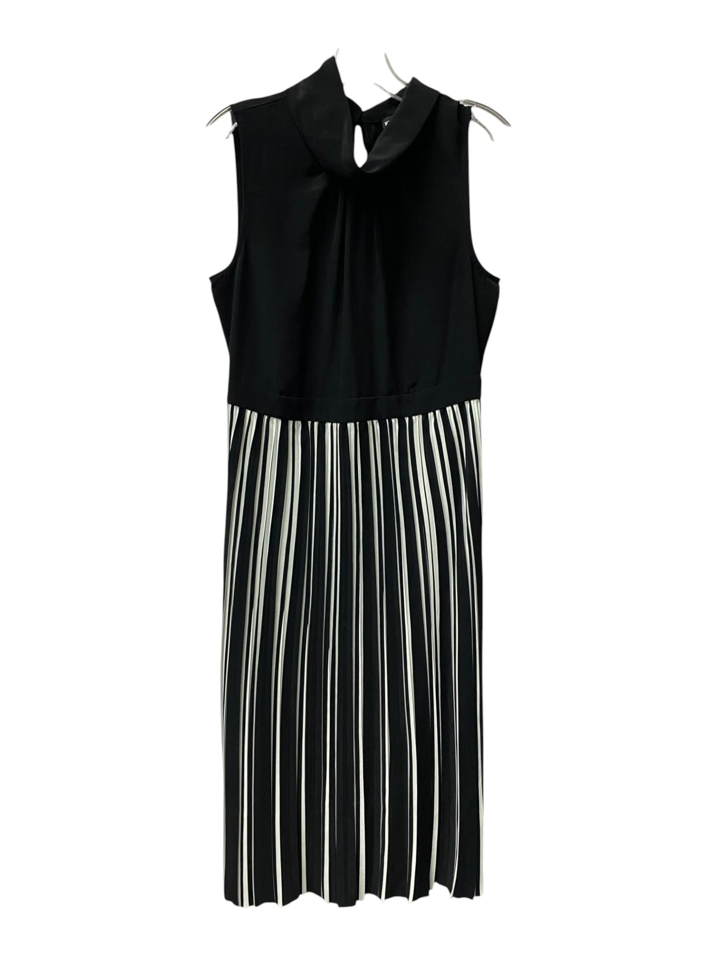 Dress Designer By Karl Lagerfeld In Black & White, Size:M