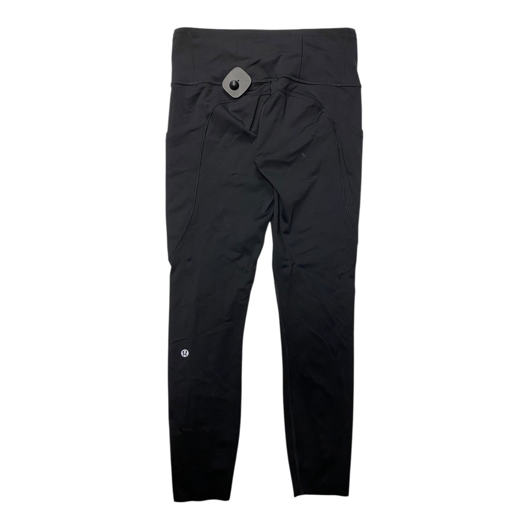 Athletic Leggings By Lululemon In Black, Size:6