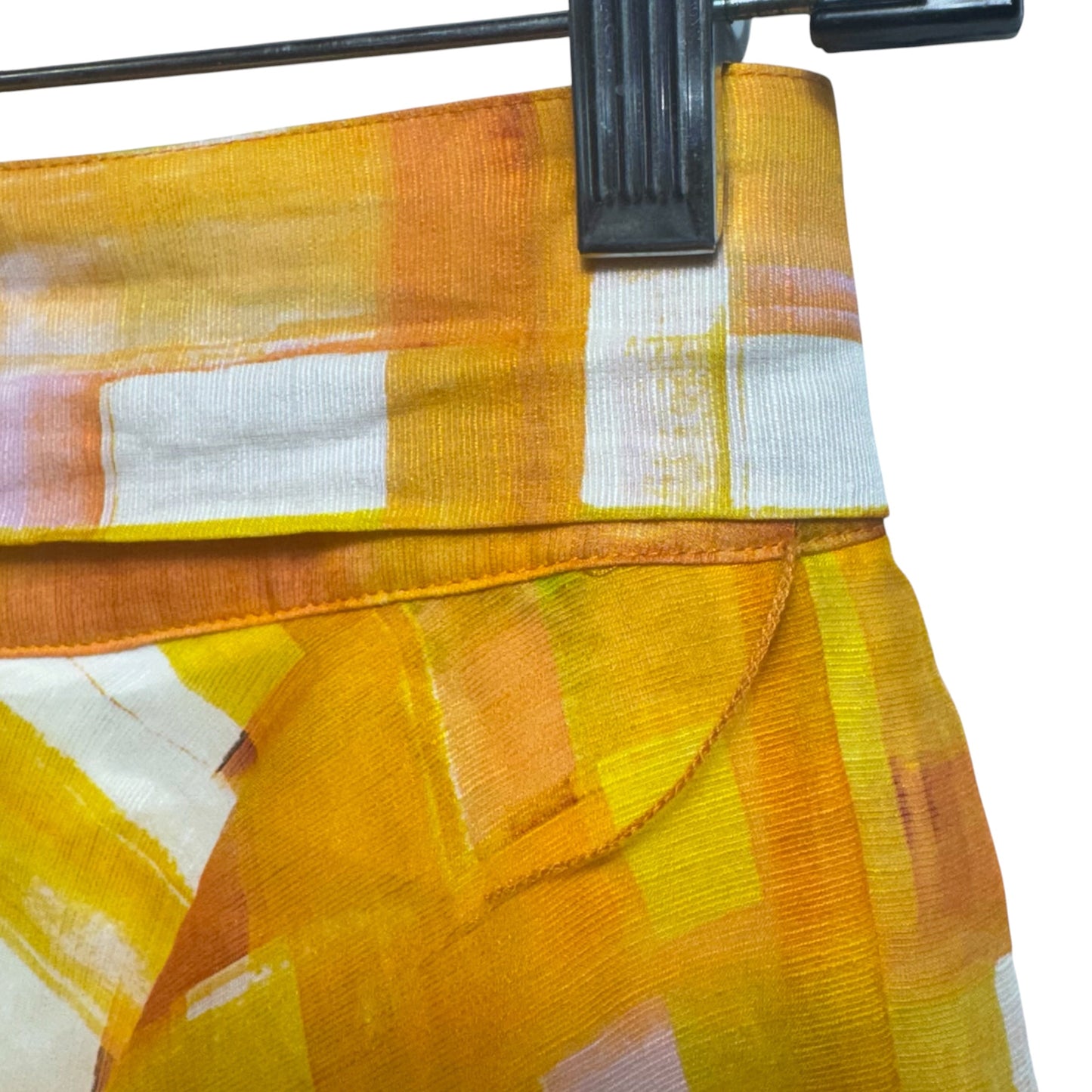 Adler Ruffle Tiered Skirt Midi By Marie Oliver In Orange, Size: 0