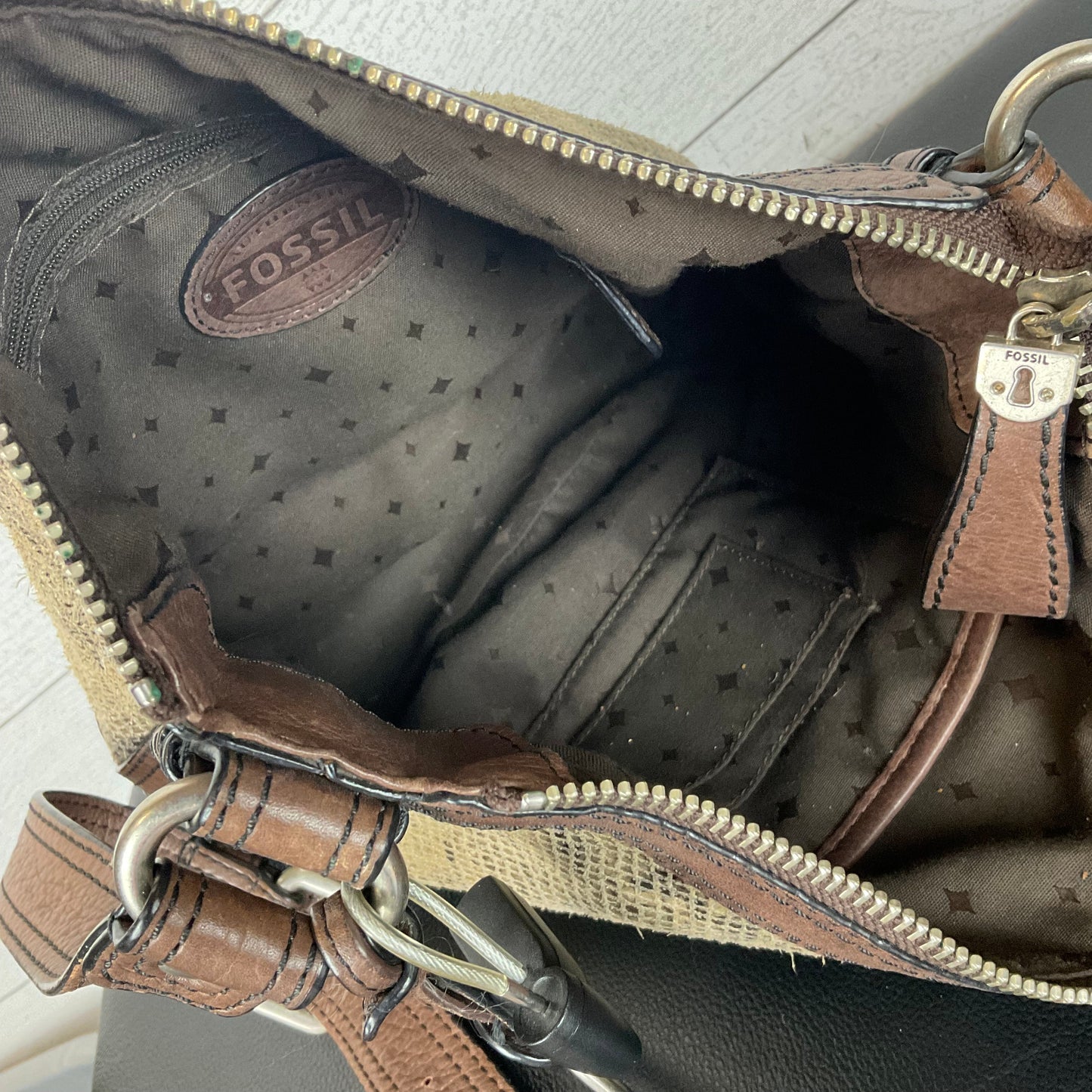 Crossbody By Fossil, Size: Medium