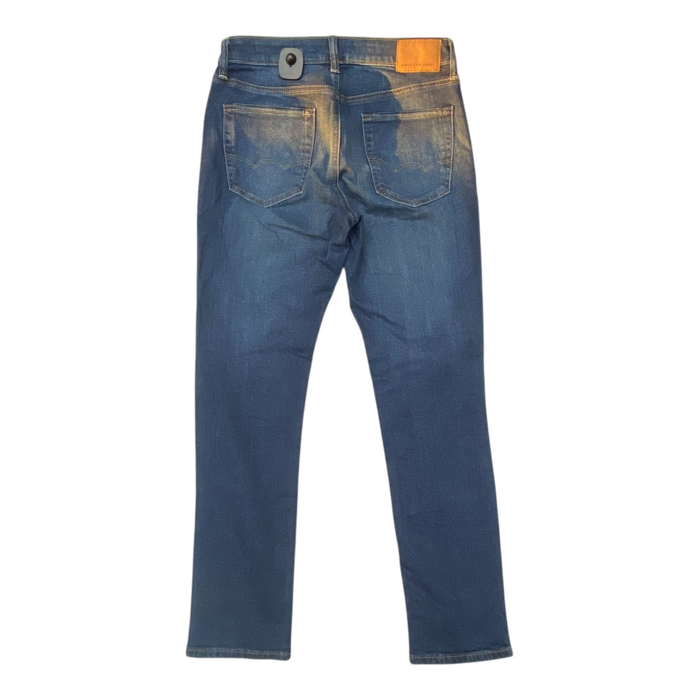 Jeans Boot Cut By American Eagle In Blue Denim, Size:10