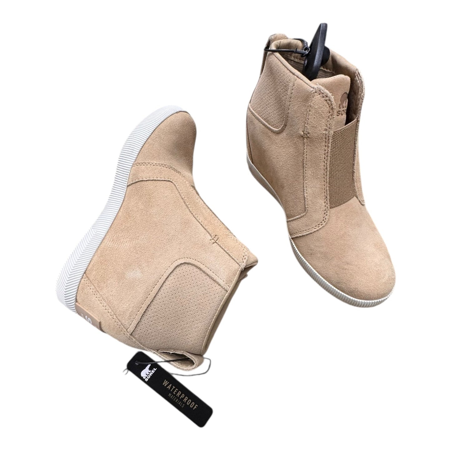 Boots Designer By Sorel In Tan, Size:7.5