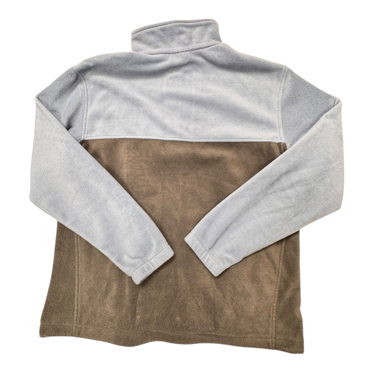 Jacket Fleece By Columbia In Blue & Grey, Size:Xl