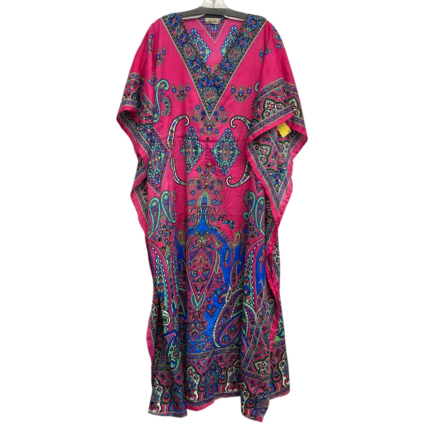 Kimono Dress By Shore Drive In Multi, Size:Osfm
