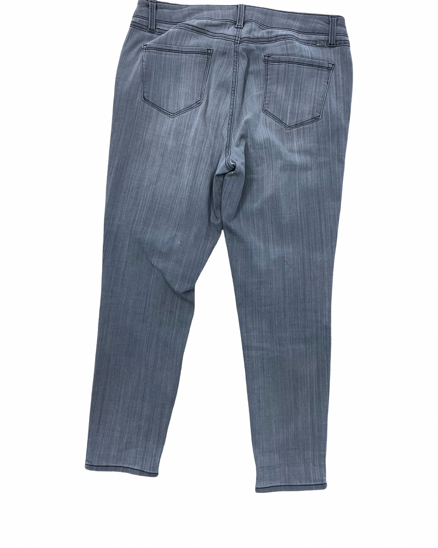 Jeans Skinny By 1822 Denim In Grey, Size:14