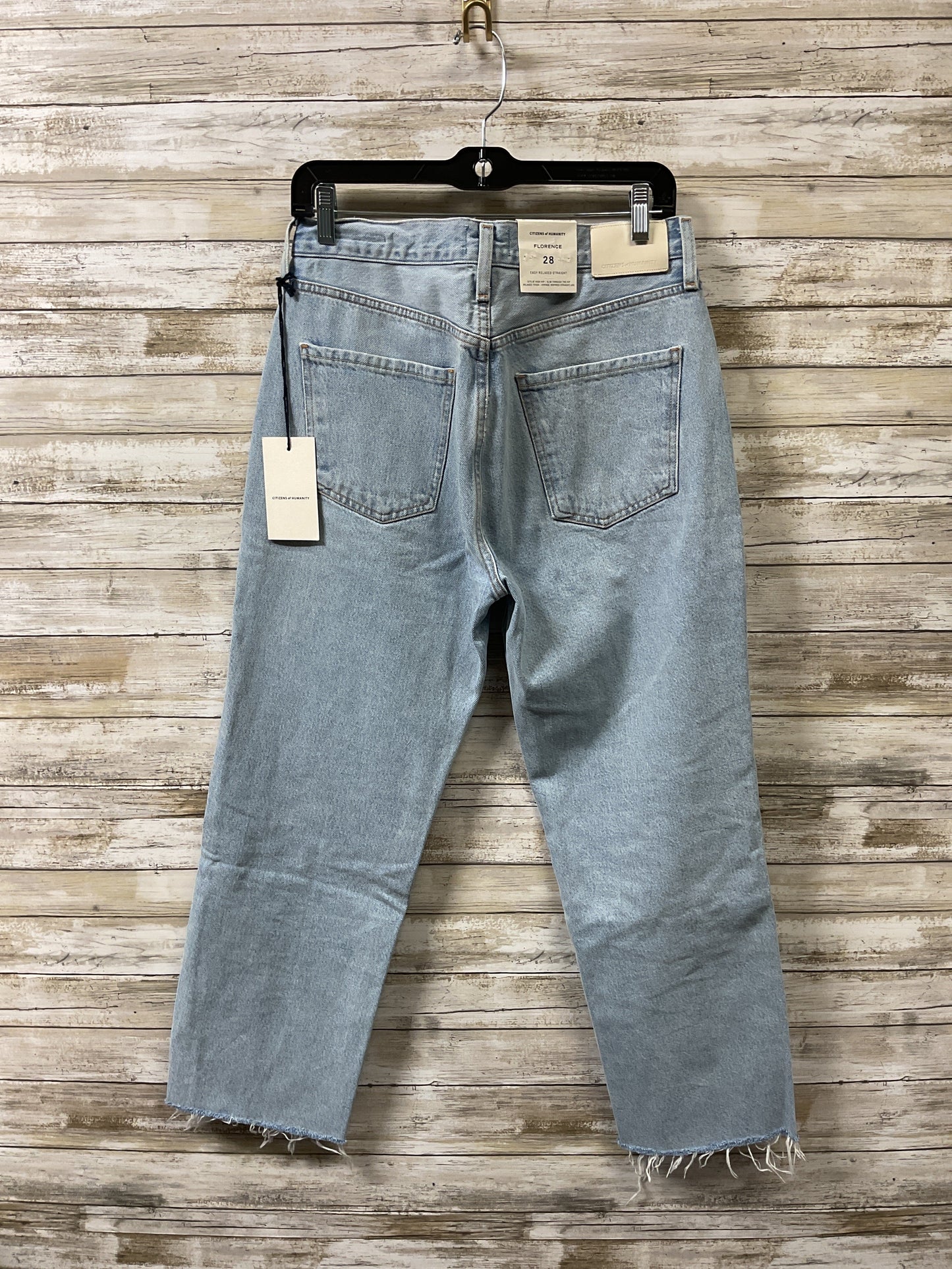 Jeans Straight By Citizens Of Humanity In Blue Denim, Size:6