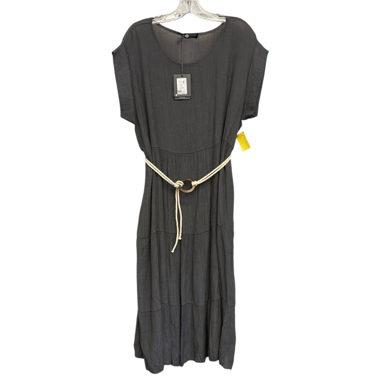 Dress Casual Midi By Myra In Grey, Size:S