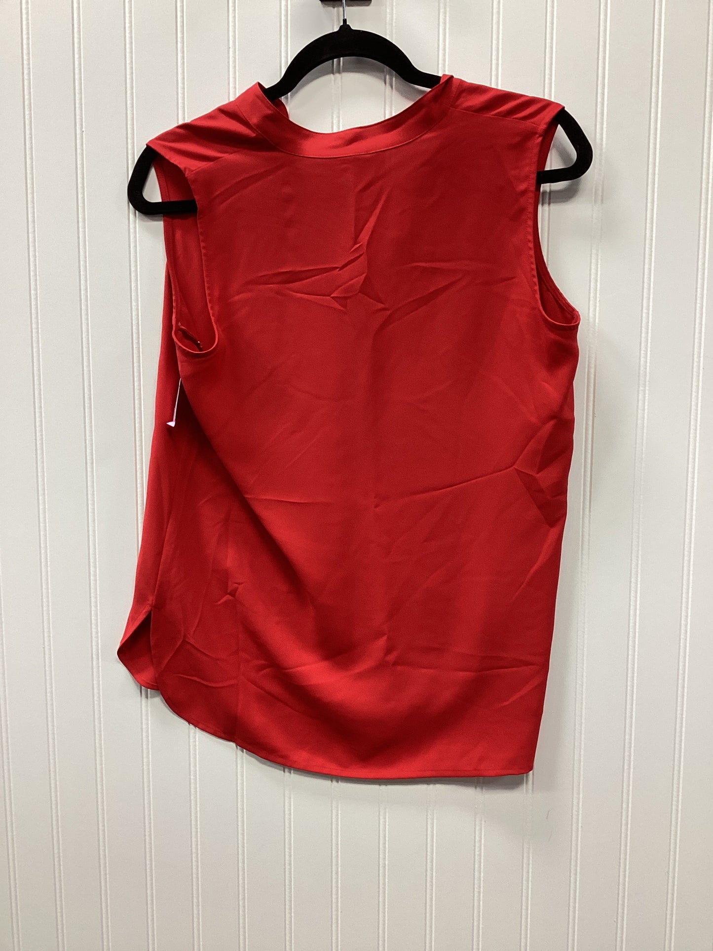 Top Sleeveless By Anne Klein In Red, Size:S